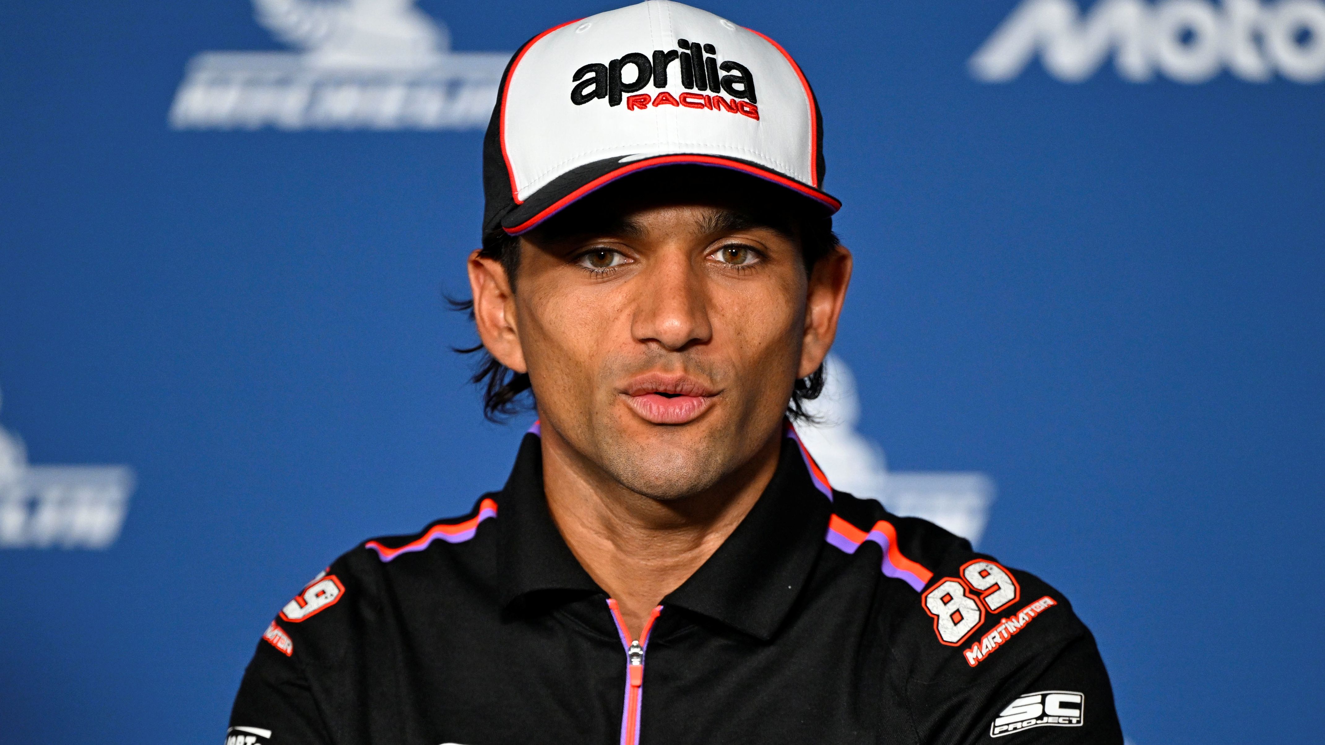 Jorge Martín en la previa del GP de Aragón de MotoGP 2026