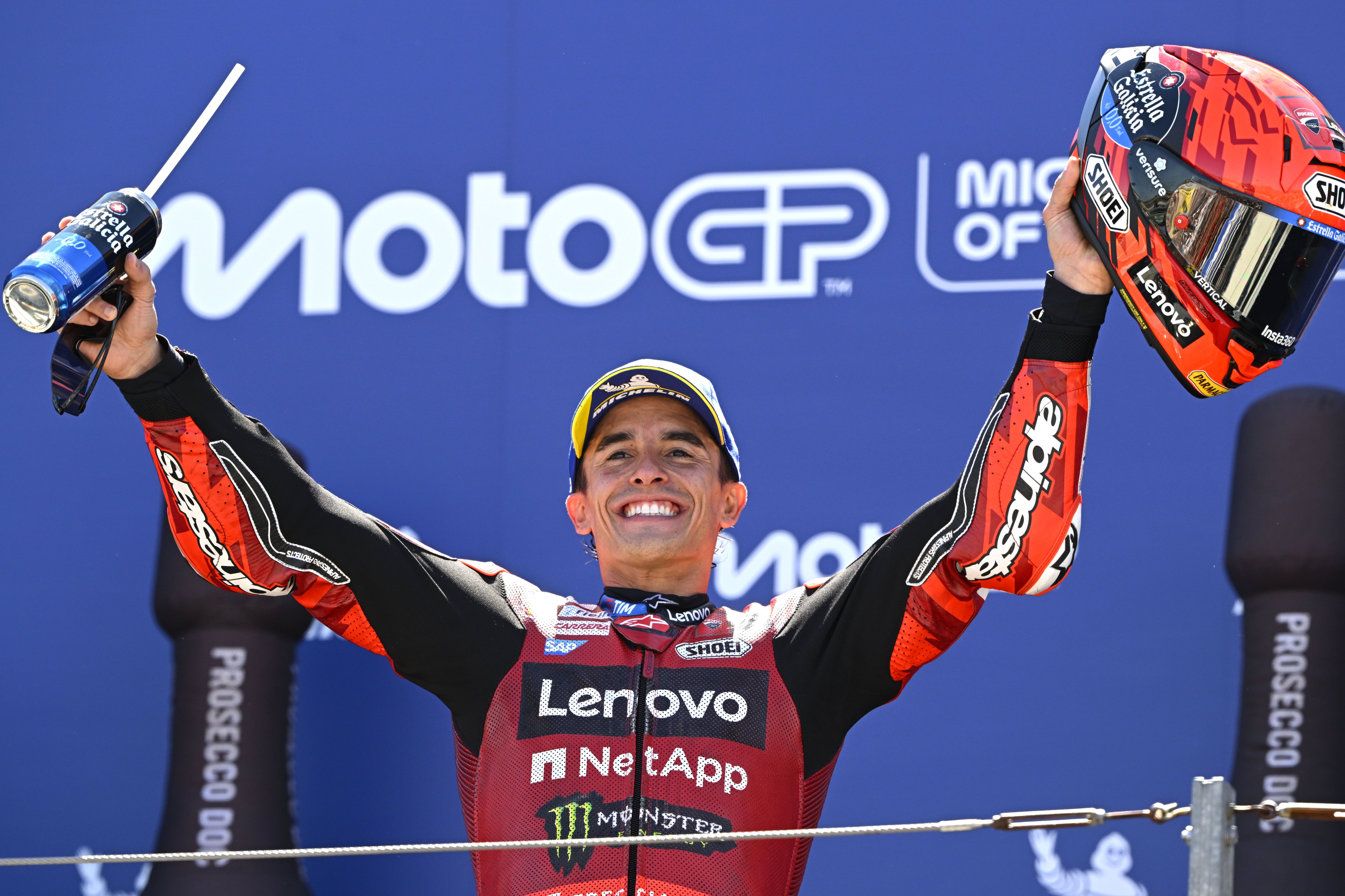 Marc Márquez: "Ahora siempre pienso si será la última victoria"