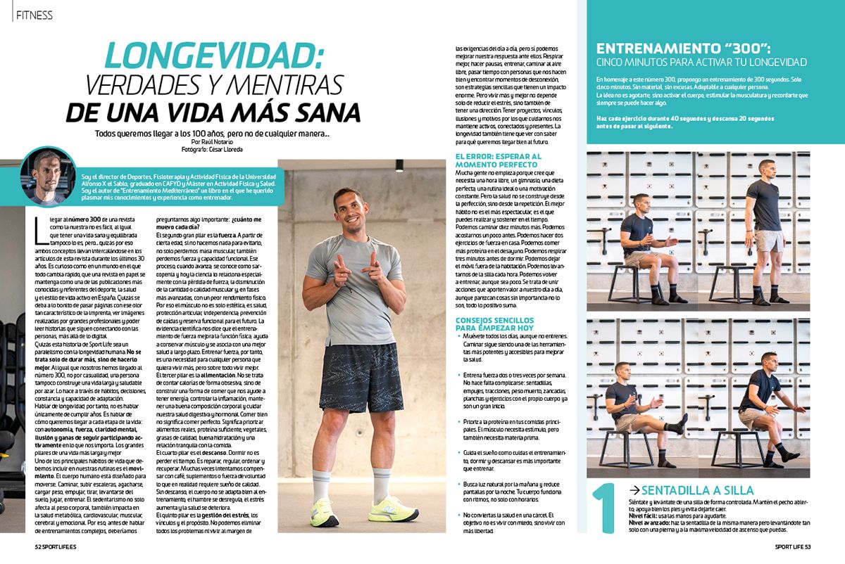 Raúl Fitness Longevidad SL300