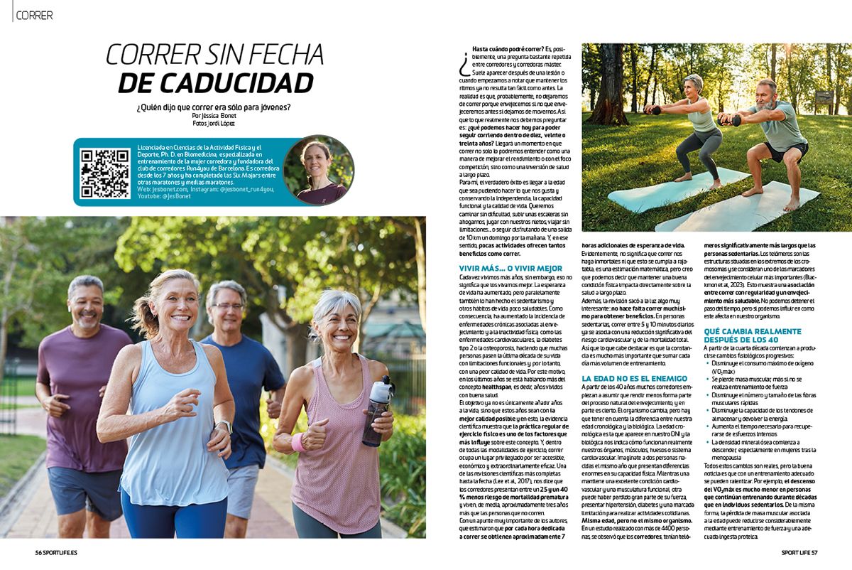 Correr Longevidad Jéssica Bonet SL300
