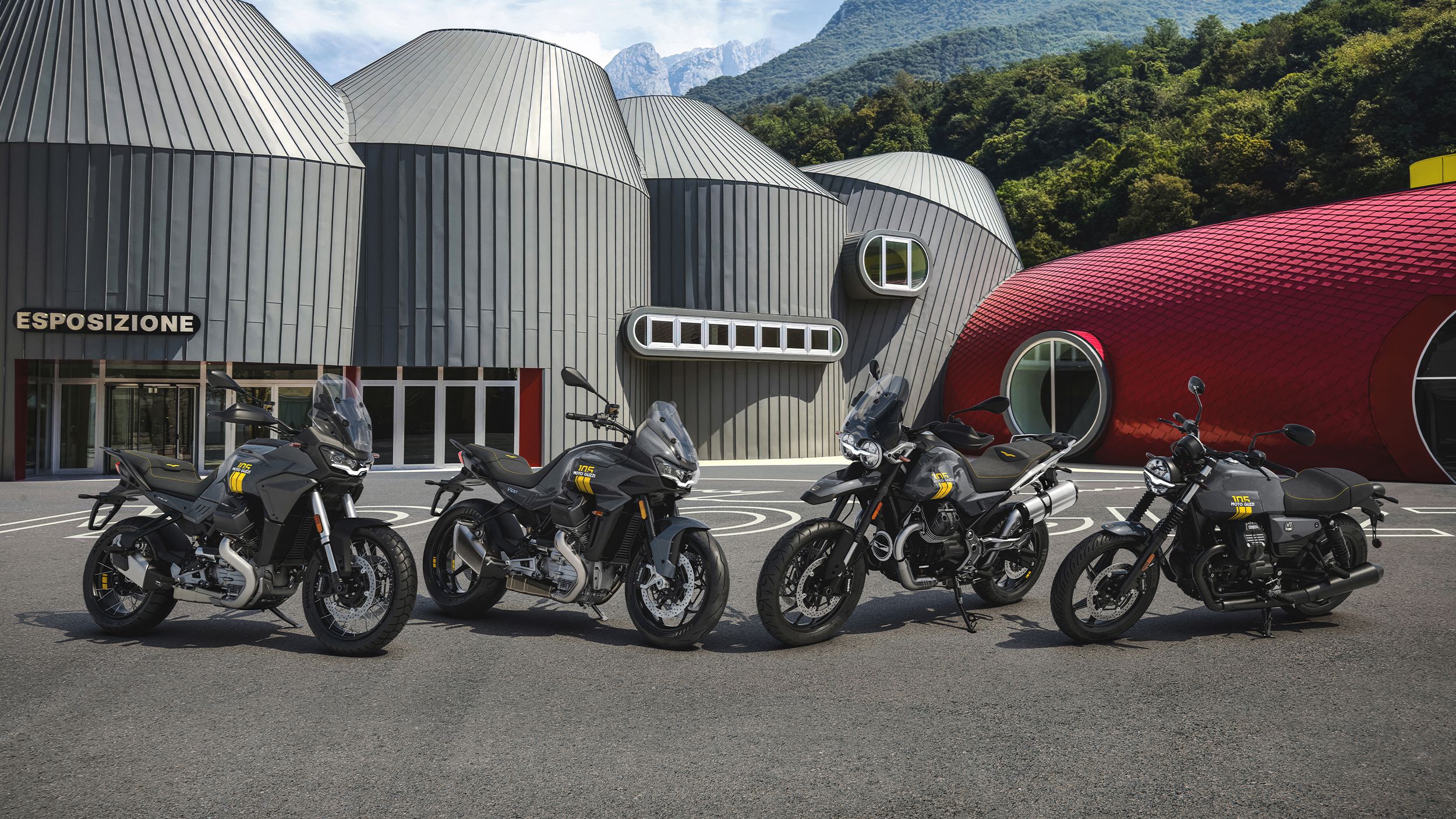 Moto Guzzi celebra sus 105 años lanzando ediciones exclusivas de cinco de sus motos