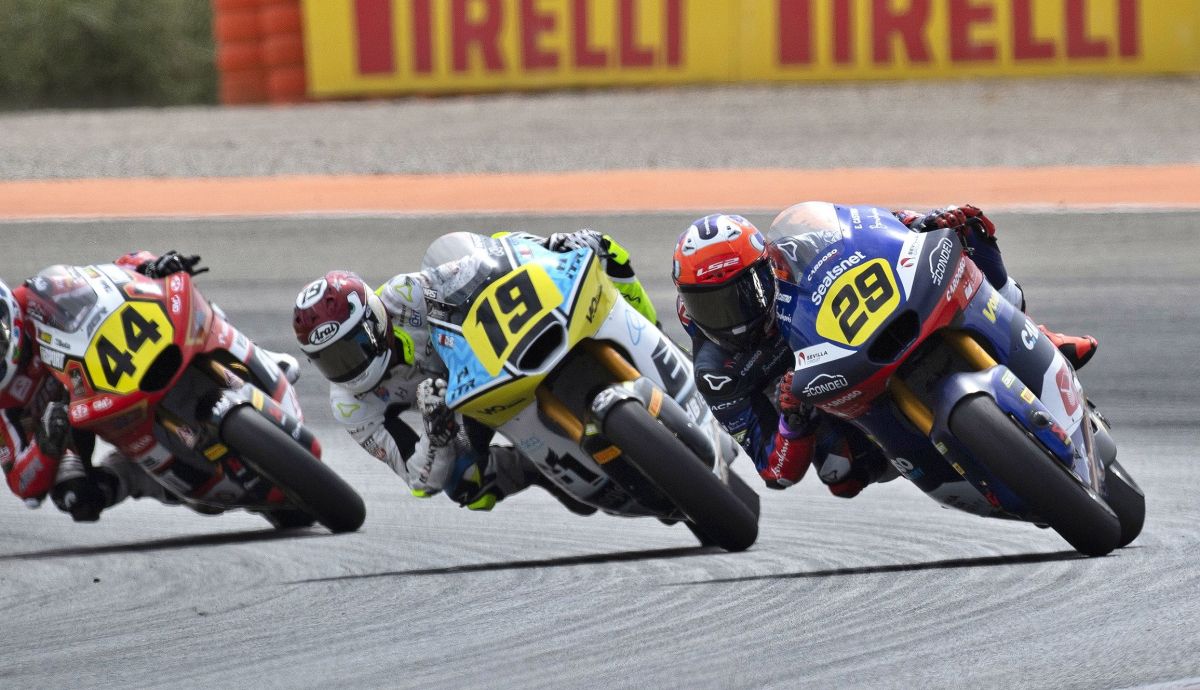 Harrison Voight lideró toda la carrera ante Alessandro Morosi y Milan Pawelec