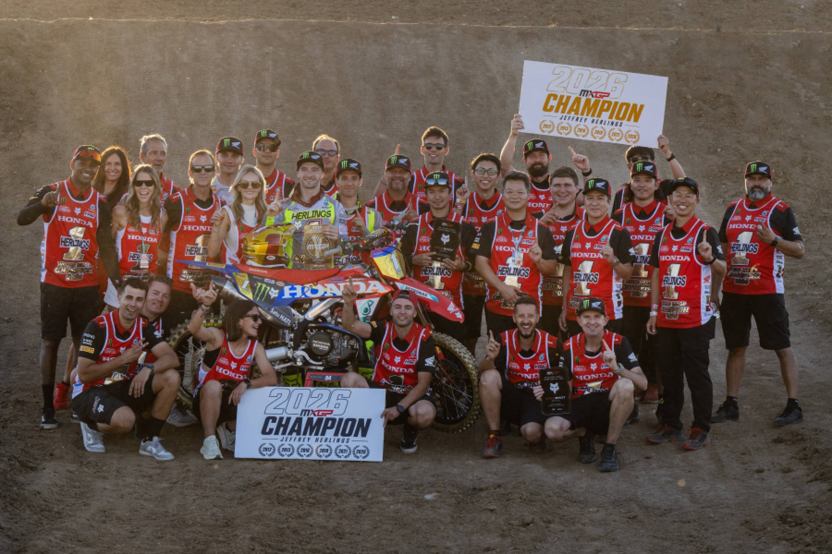 Fotos Jeffrey Herlings, Campeón del Mundo MXGP 2026