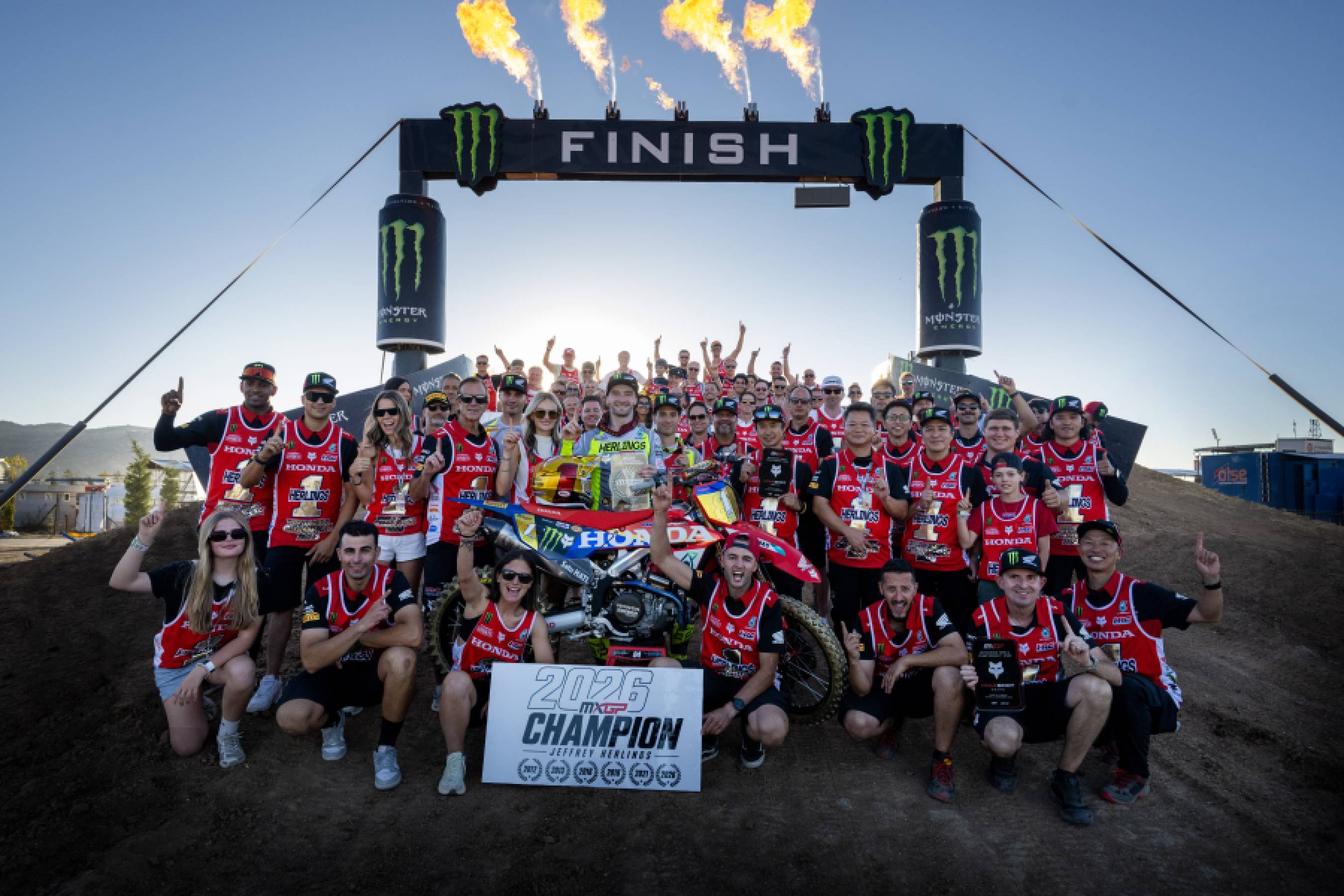 Fotos Jeffrey Herlings, Campeón del Mundo MXGP 2026