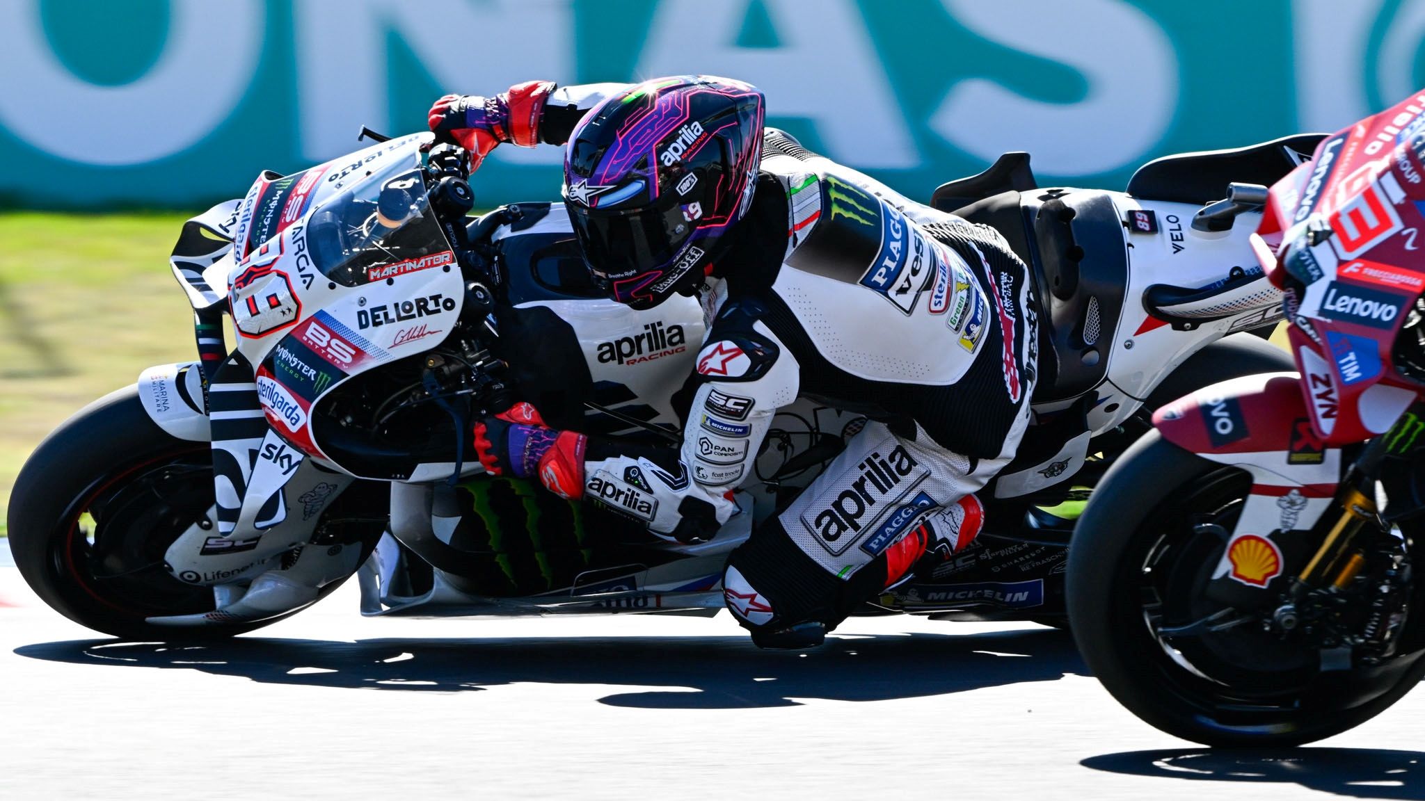 Jorge Martín por delante de Marc Márquez, MotoGP Misano 2026