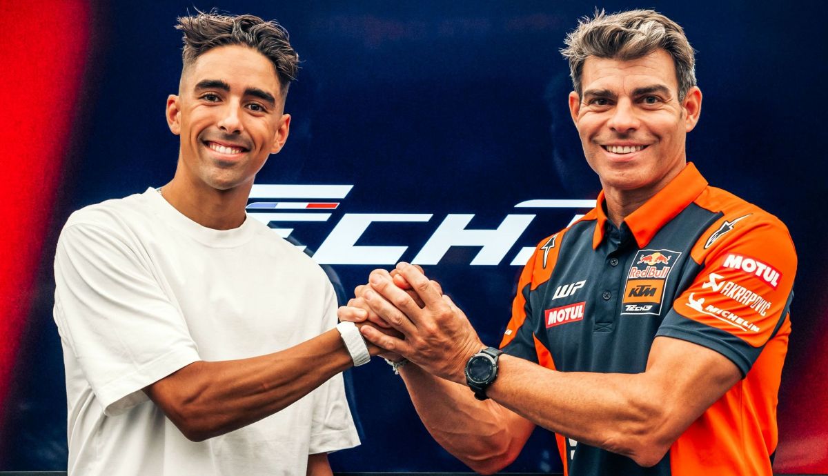 Senna Agius escenifica su fichaje por el Red Bull KTM Tech3 para MotoGP 2027