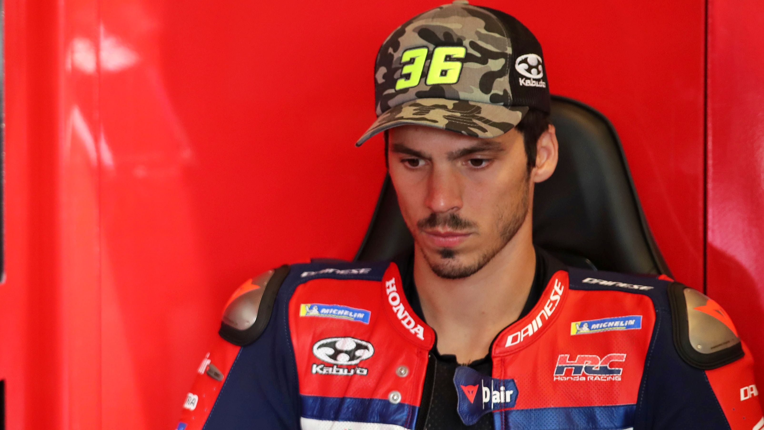 Joan Mir ya sufrió problemas físicos en Misano