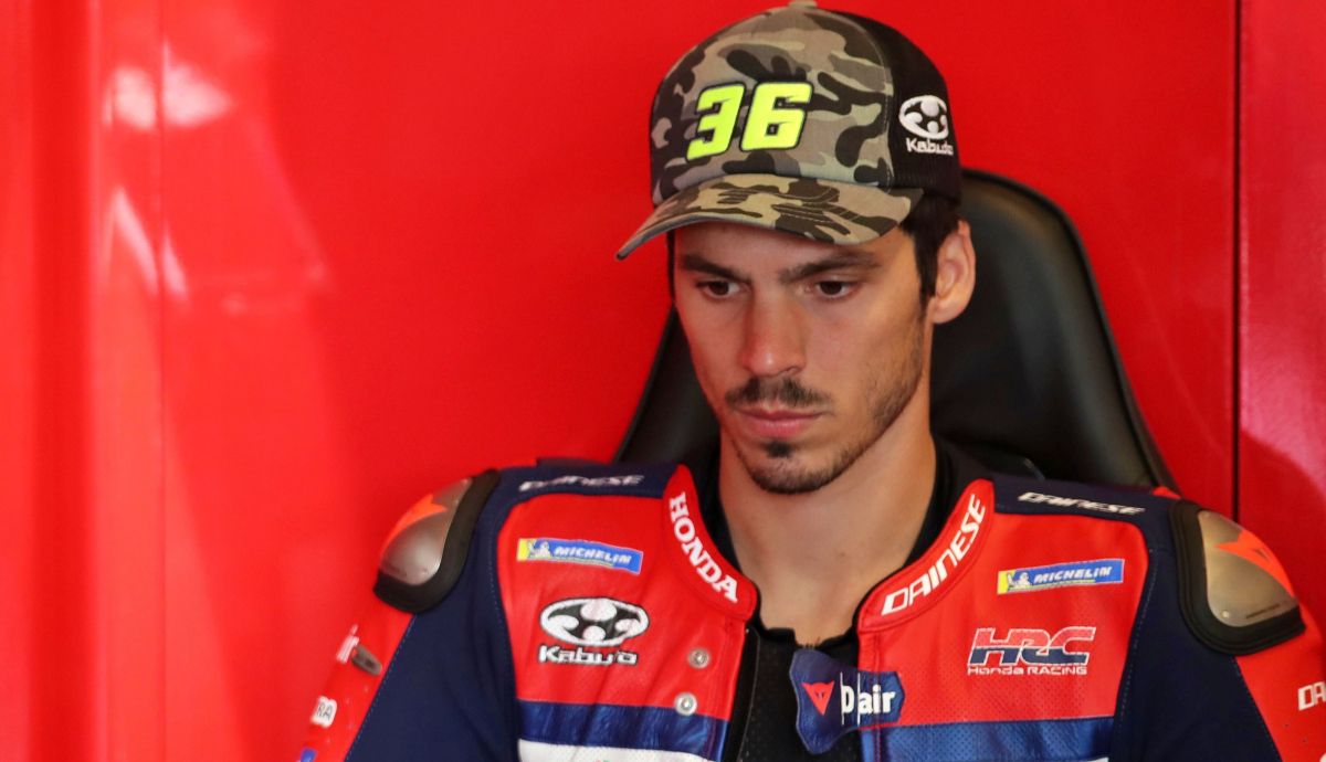 Joan Mir ya sufrió problemas físicos en Misano