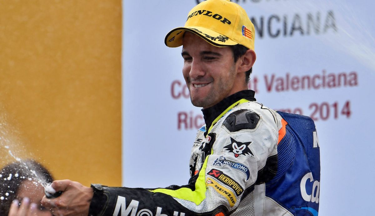 Isaac Viñales logró cuatro podios en el Mundial de Moto3 entre 2014 y 2015