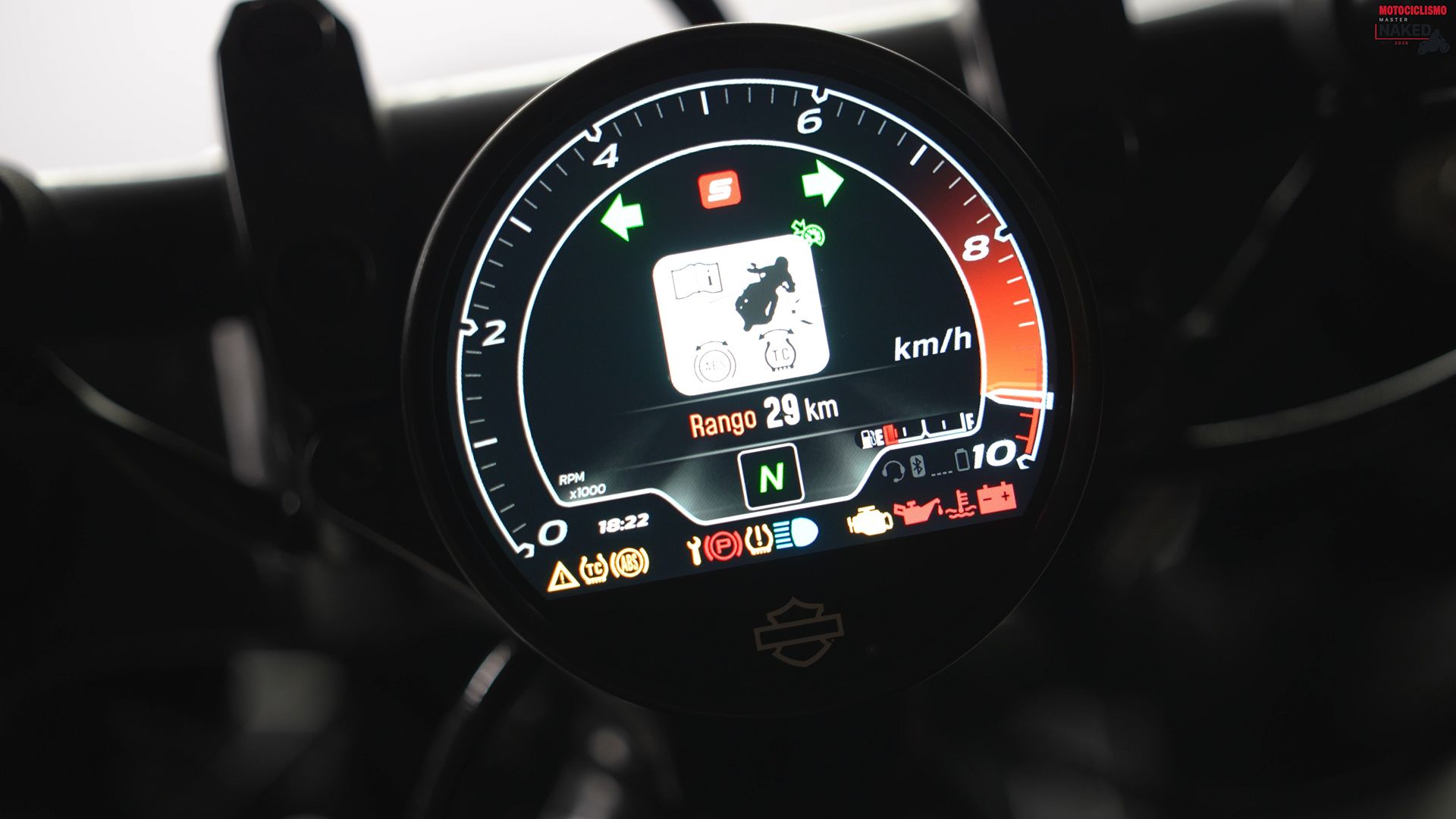 Harley Davidson Sporster S 2026 Detalles pantalla (1)