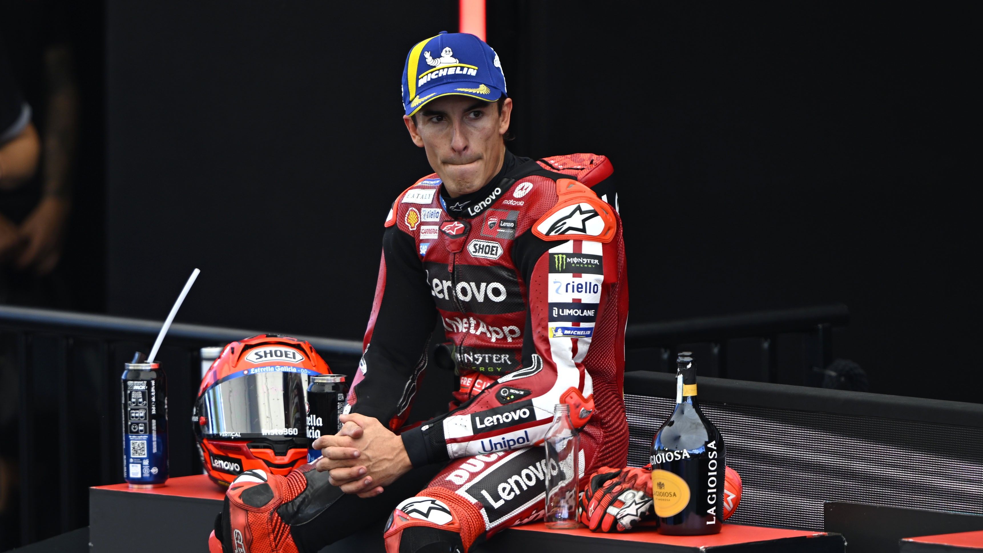 Marc Márquez no celebra el podio en Austria: ni siquiera descorchó el prosecco