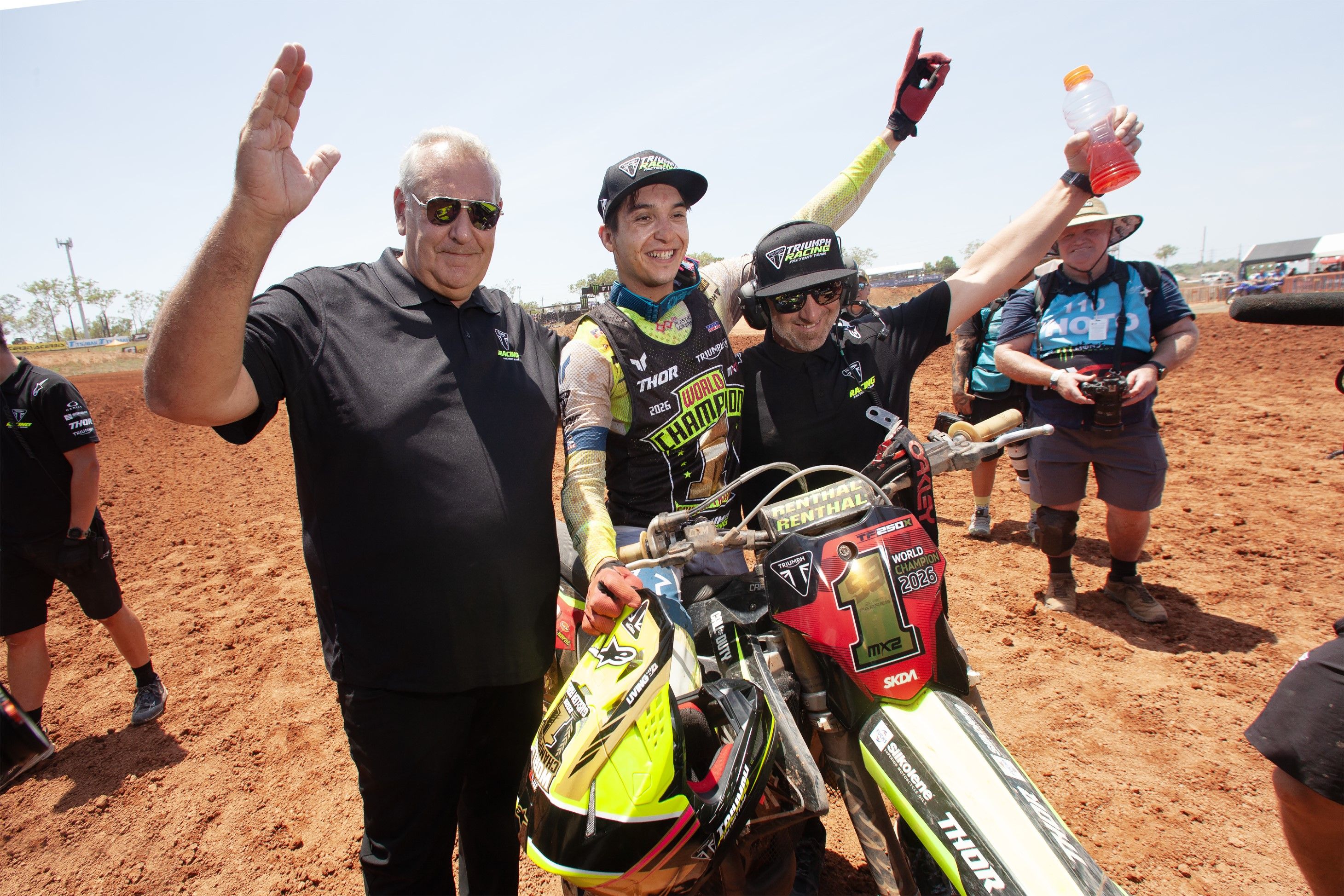 Fotos Guillem Farrés (Triumph) Campeón del Mundo MX2 2026 Fotos Guillem Farrés (Triumph) Campeón del Mundo MX2 2026