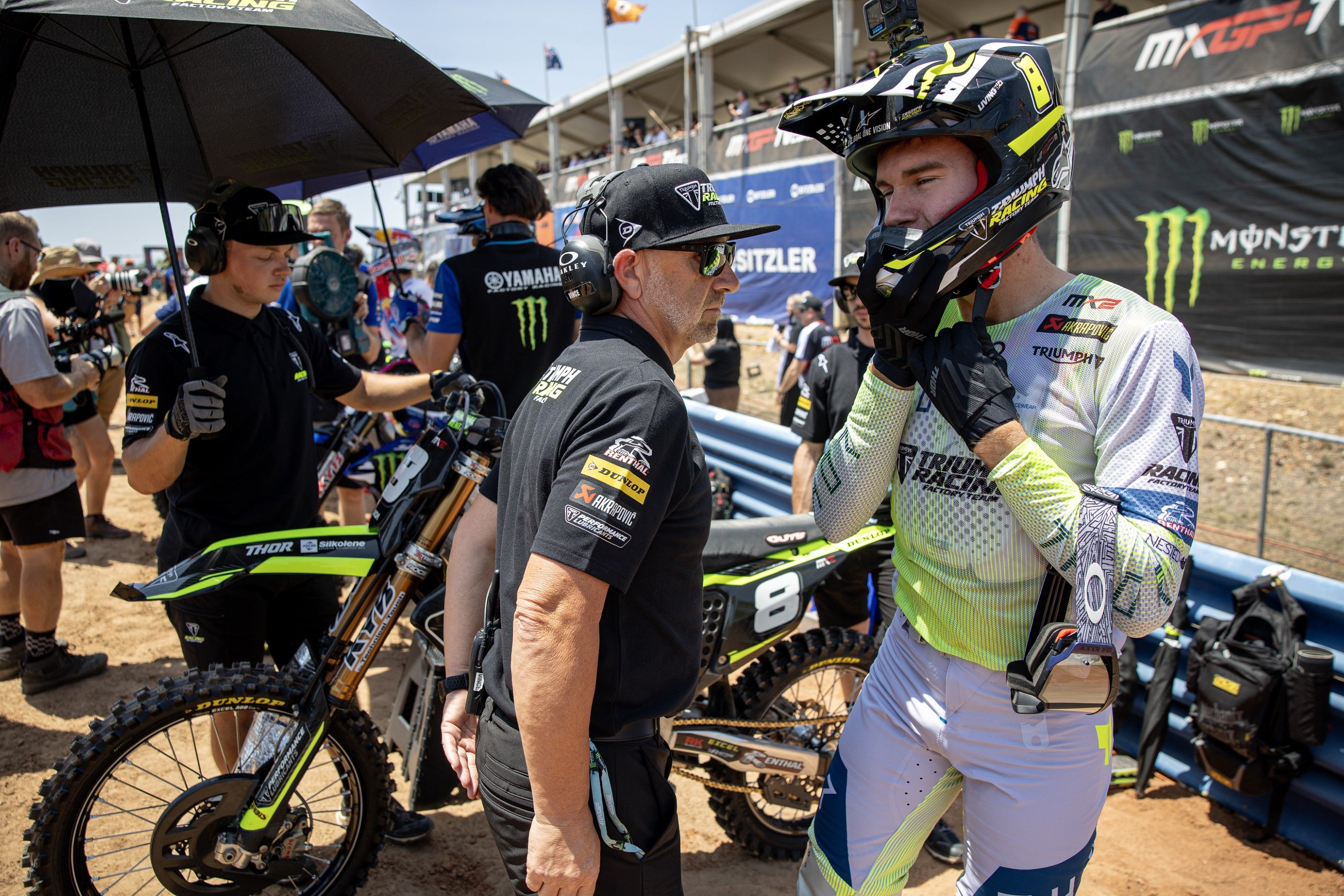 Fotos Guillem Farrés (Triumph) Campeón del Mundo MX2 2026