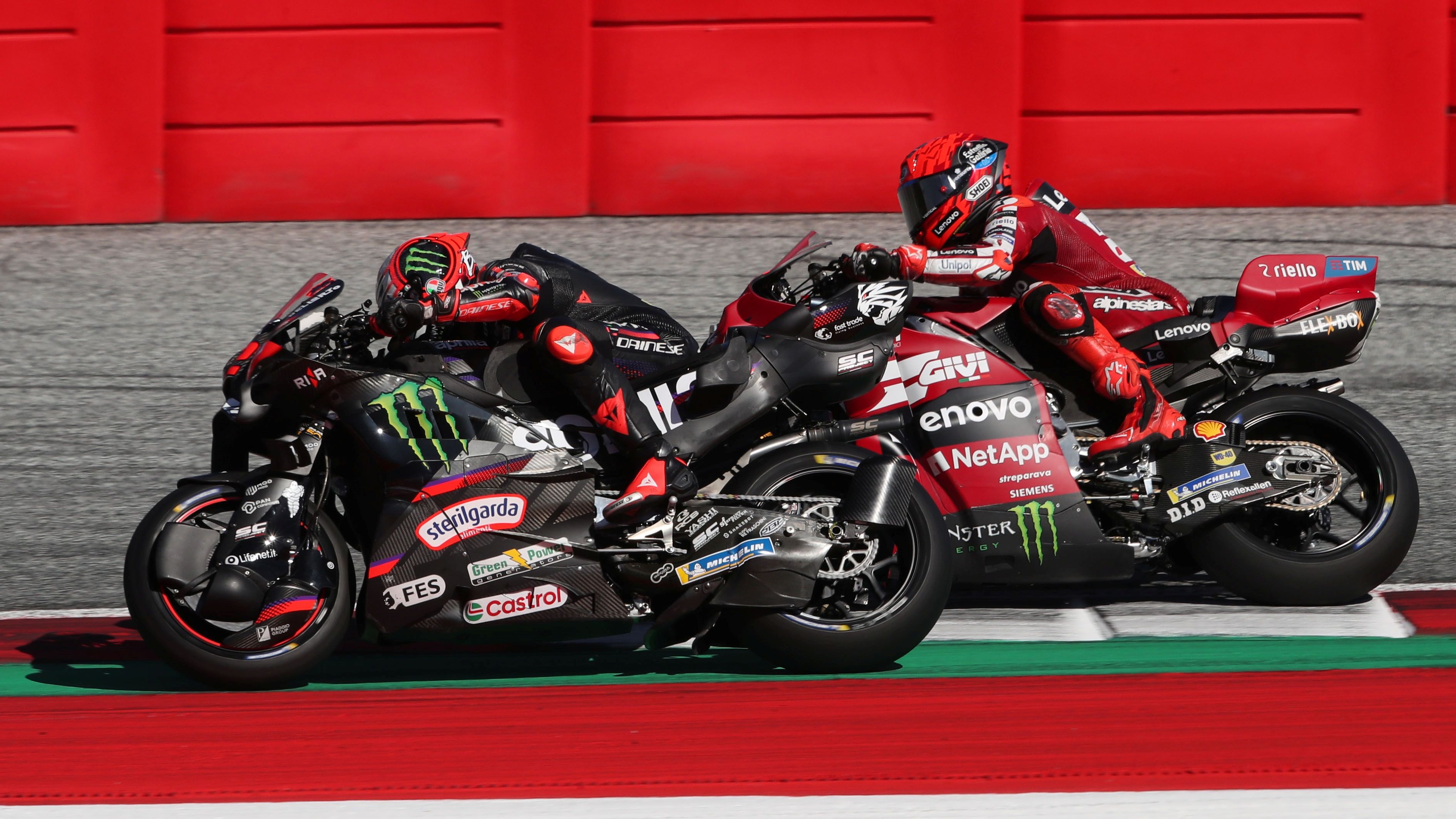 Marco Bezzecchi y Marc Márquez, MotoGP Austria 2026