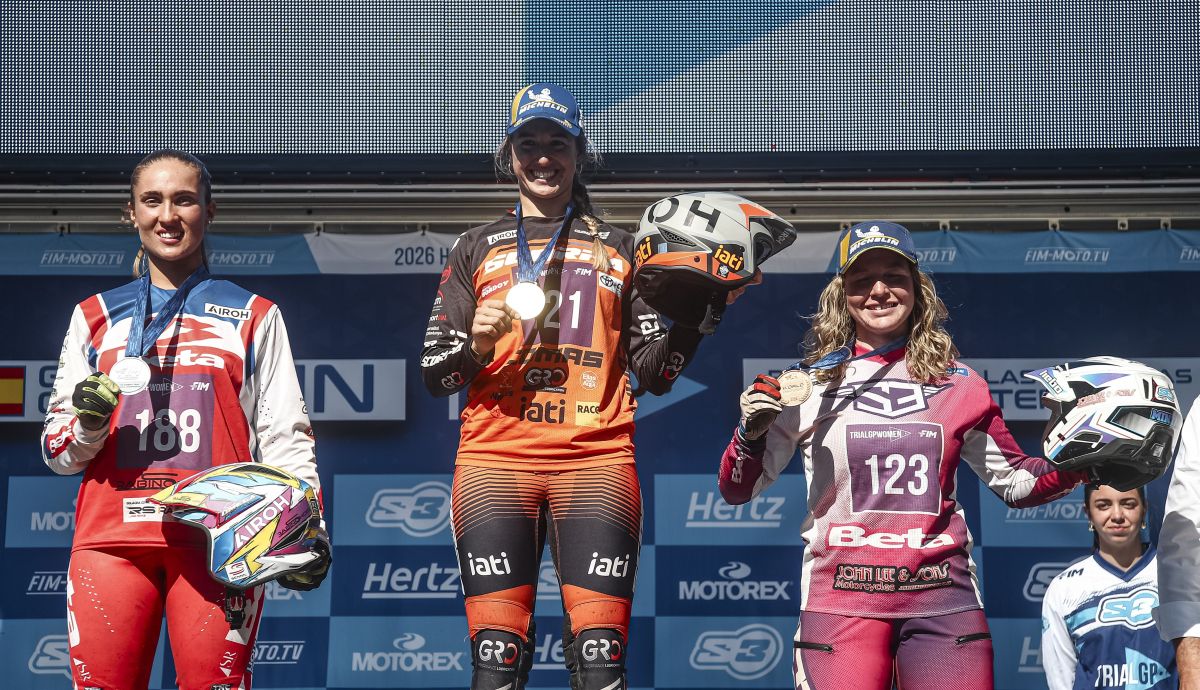podium championship trial women 260920 TrialGP Spain 3342