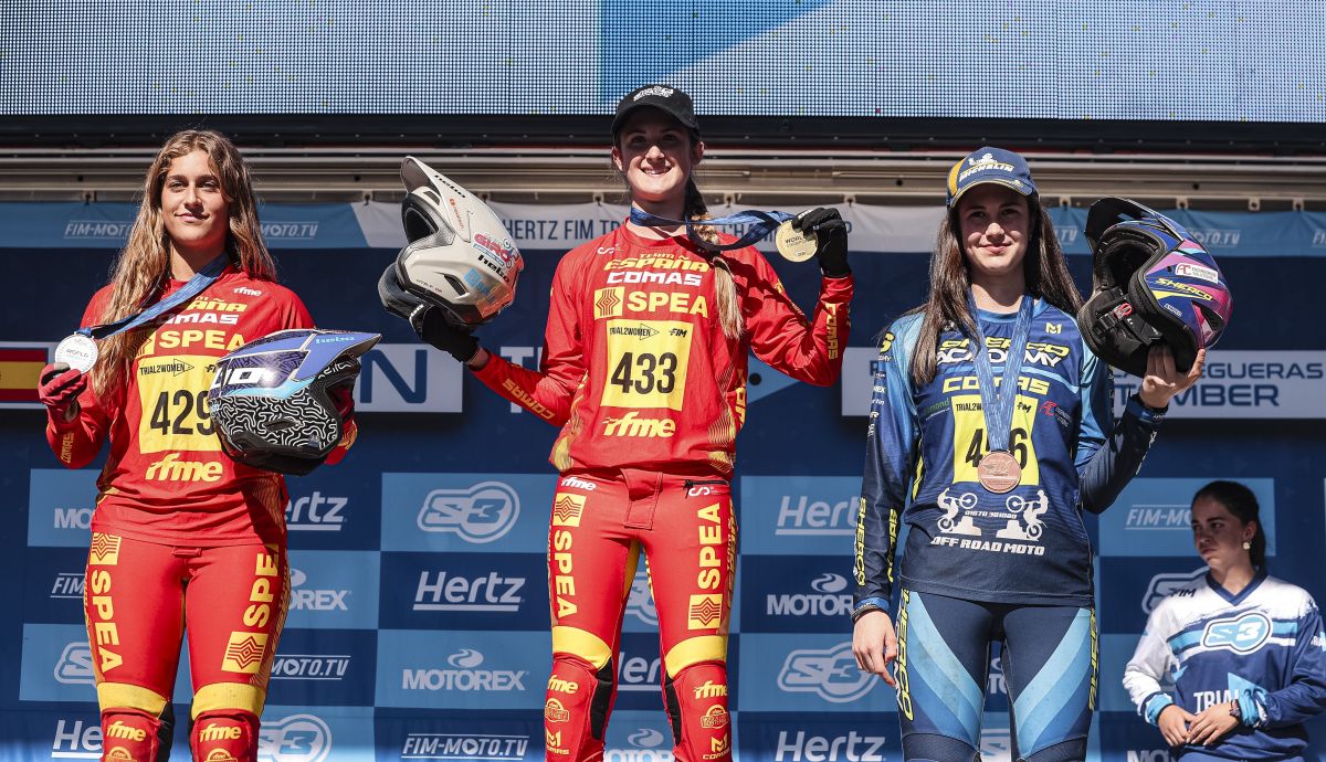 podium championship trial2 women 260920 TrialGP Spain 2378