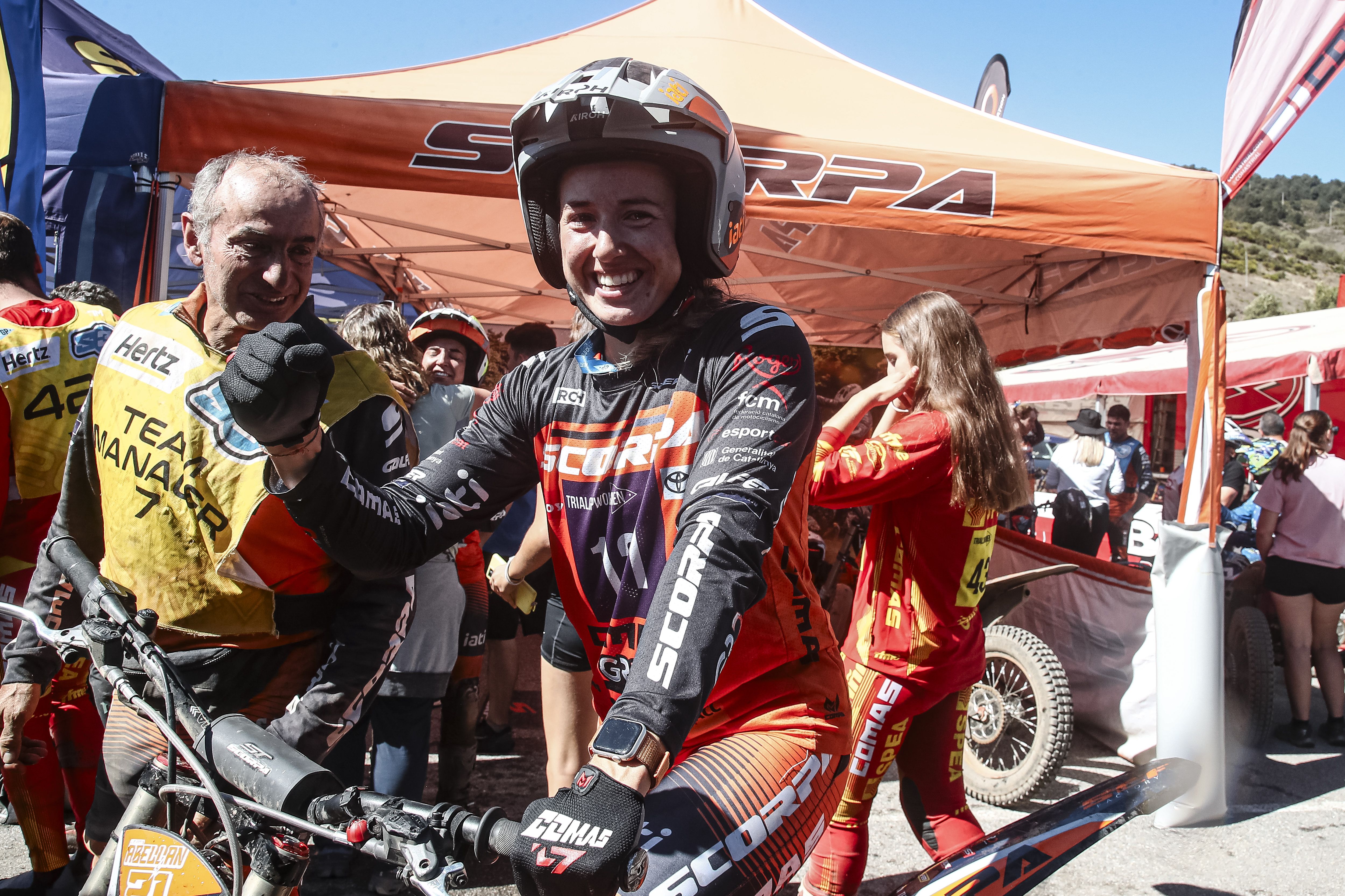 Fotos ¡Campeonas del Mundo! Berta Abellán en TrialGP Woman y Abril Montserrat en Trial2 Women  