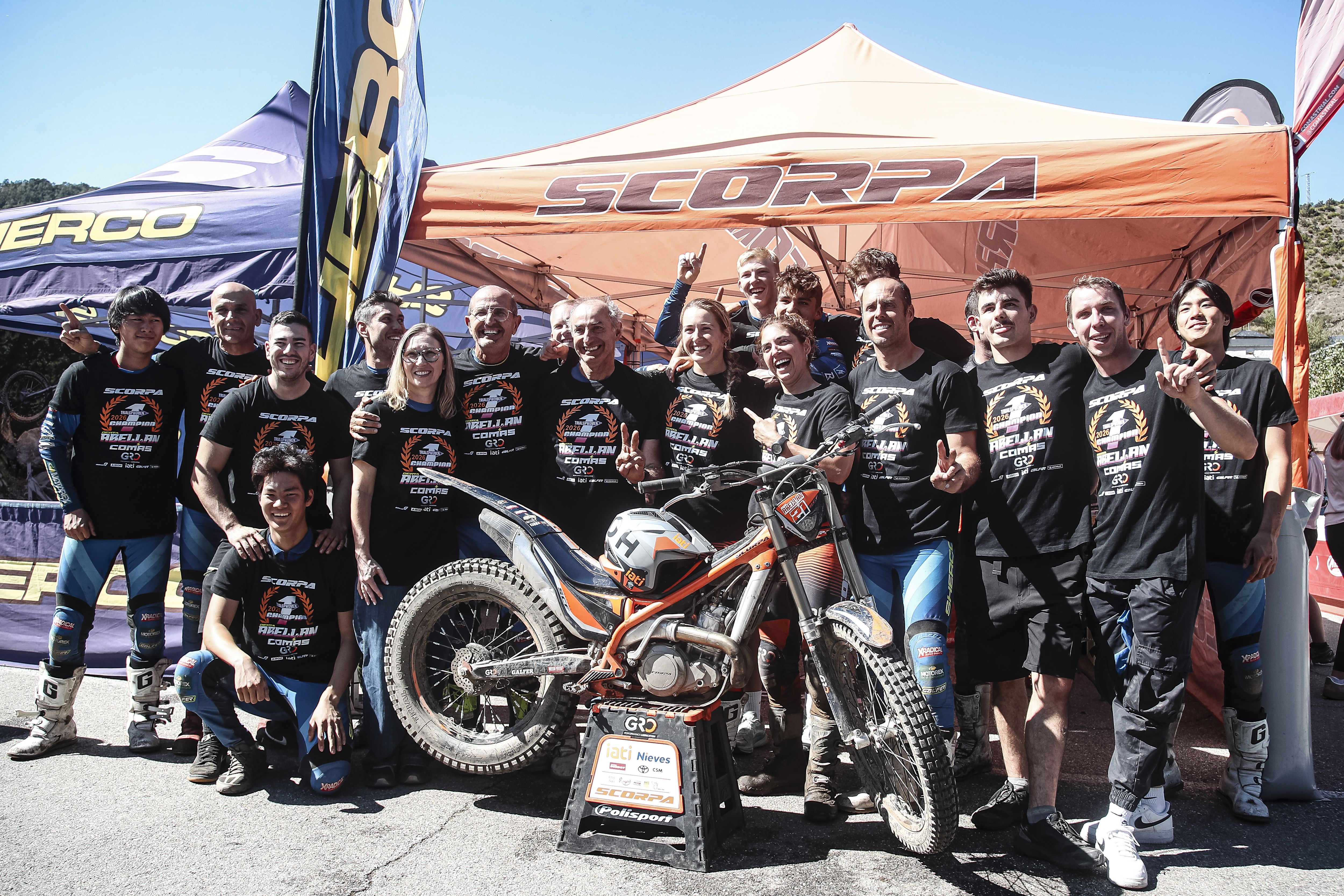Fotos ¡Campeonas del Mundo! Berta Abellán en TrialGP Woman y Abril Montserrat en Trial2 Women  
