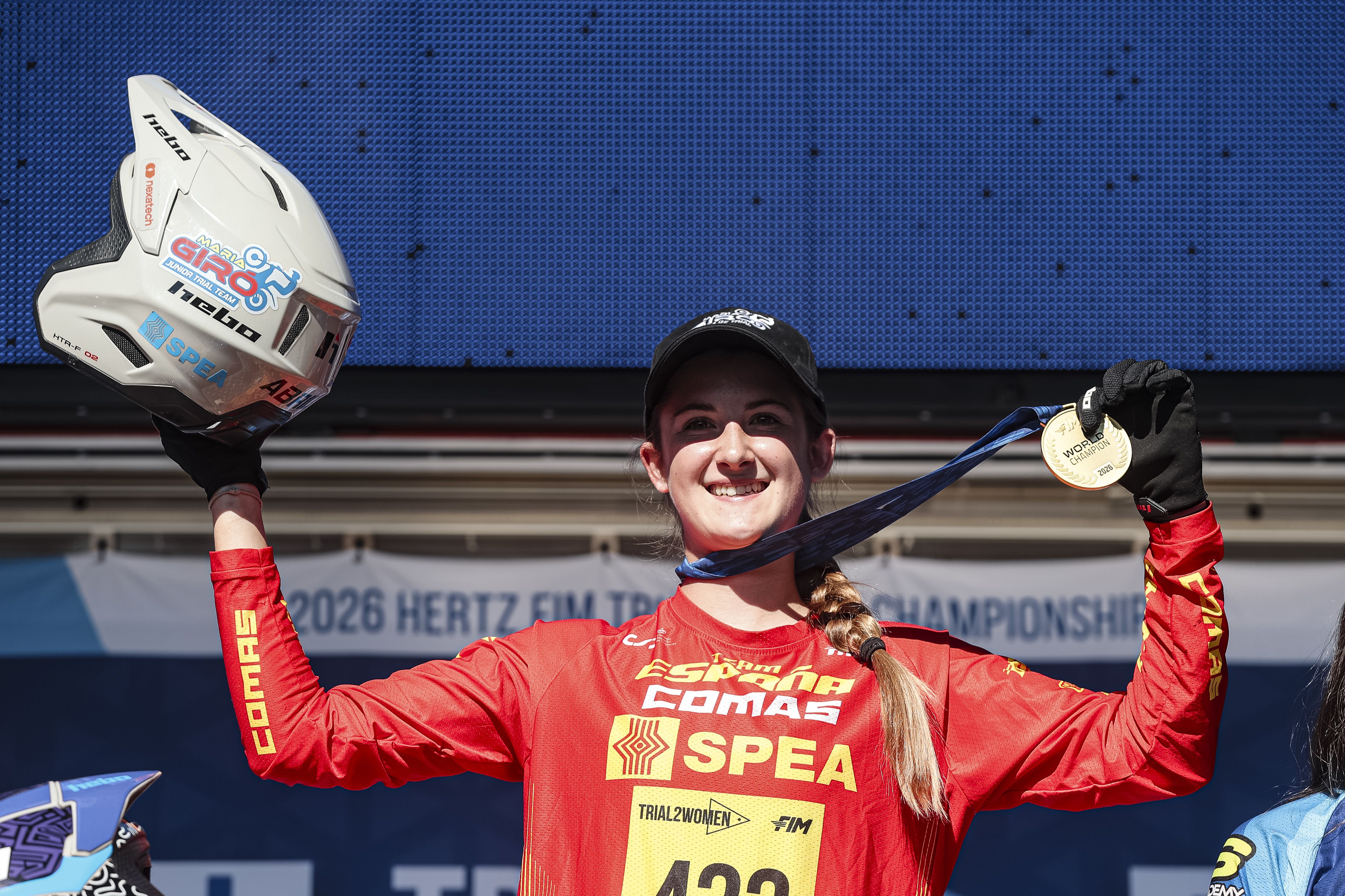 Fotos ¡Campeonas del Mundo! Berta Abellán en TrialGP Woman y Abril Montserrat en Trial2 Women  