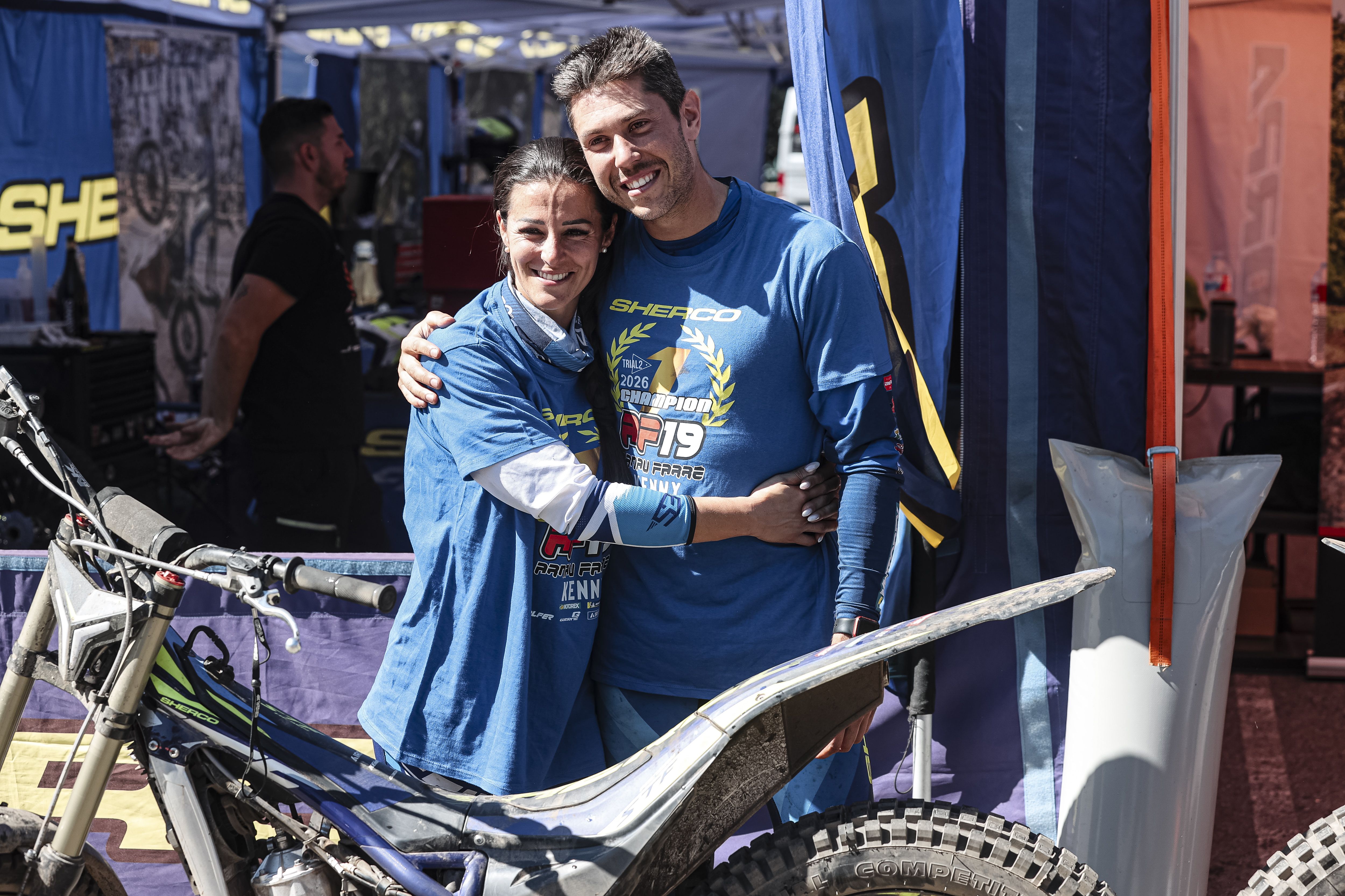 Fotos Arnau Farré (Sherco) Campeón del Mundo Trial2 2026