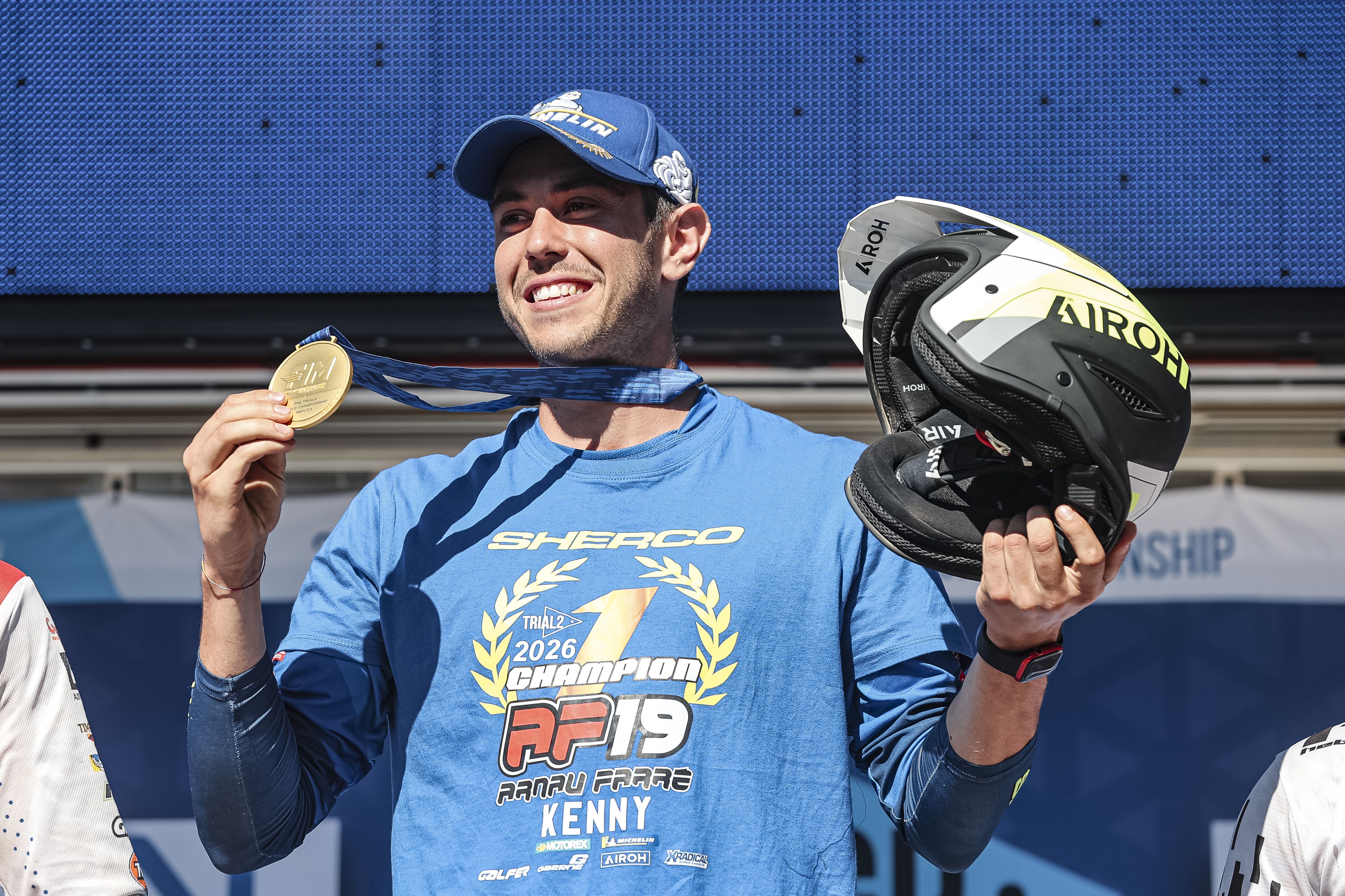 Fotos Arnau Farré (Sherco) Campeón del Mundo Trial2 2026