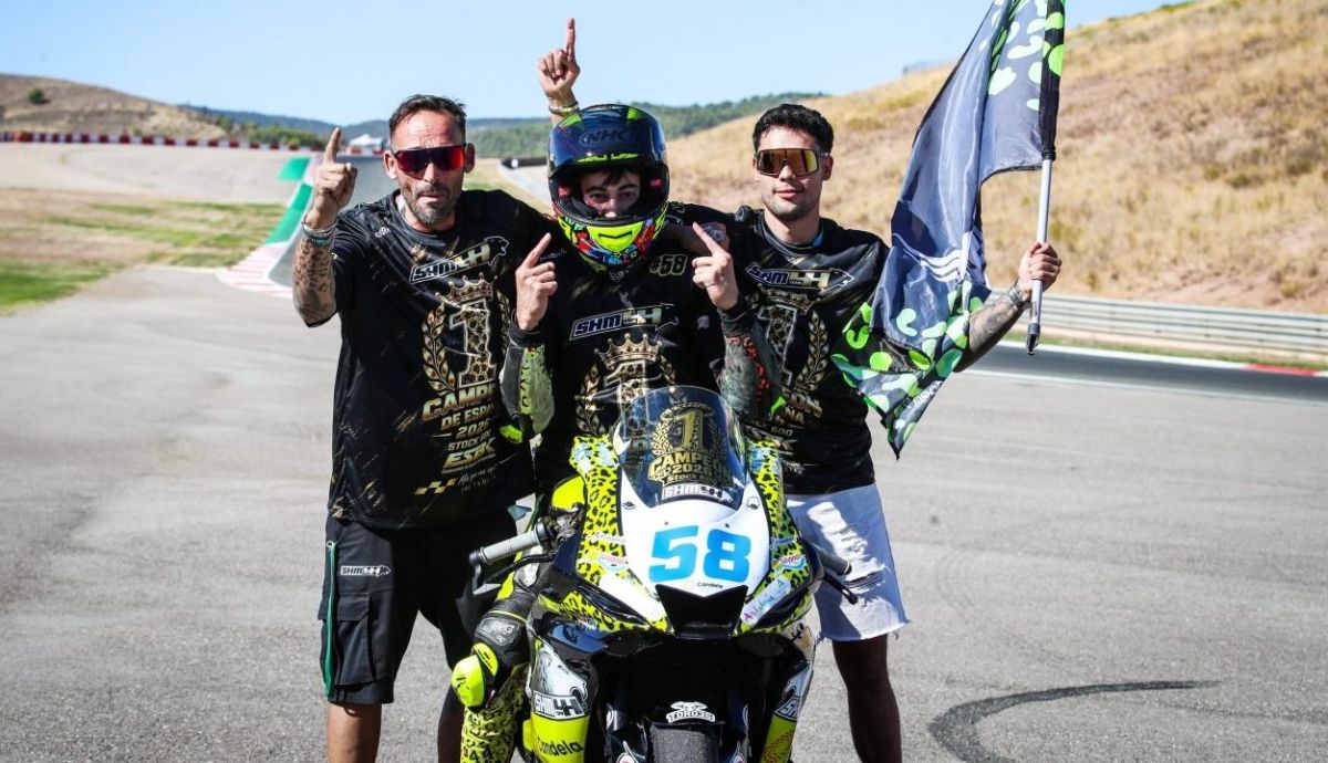 José Luis Armario es el campeón del ESBK Superstock 600 2026