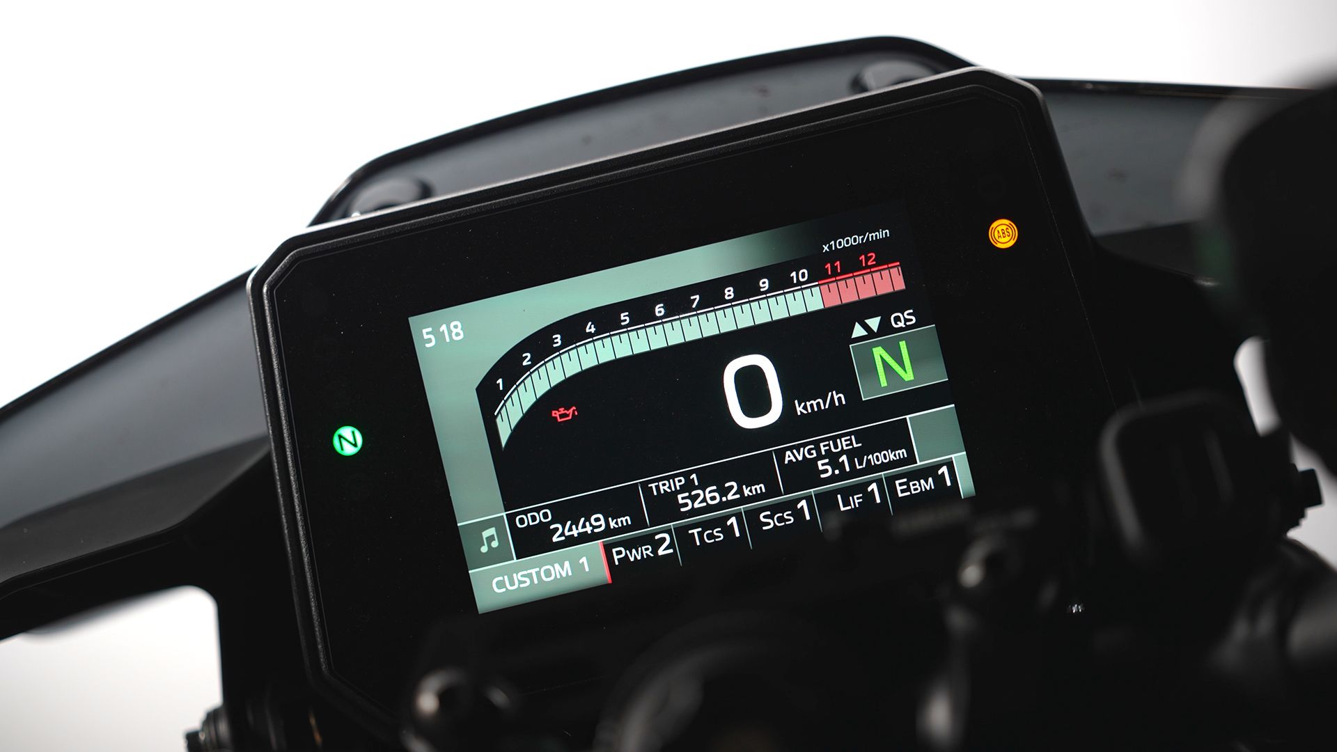 Yamaha MT 09 SP 2026 Detalles pantalla (1)