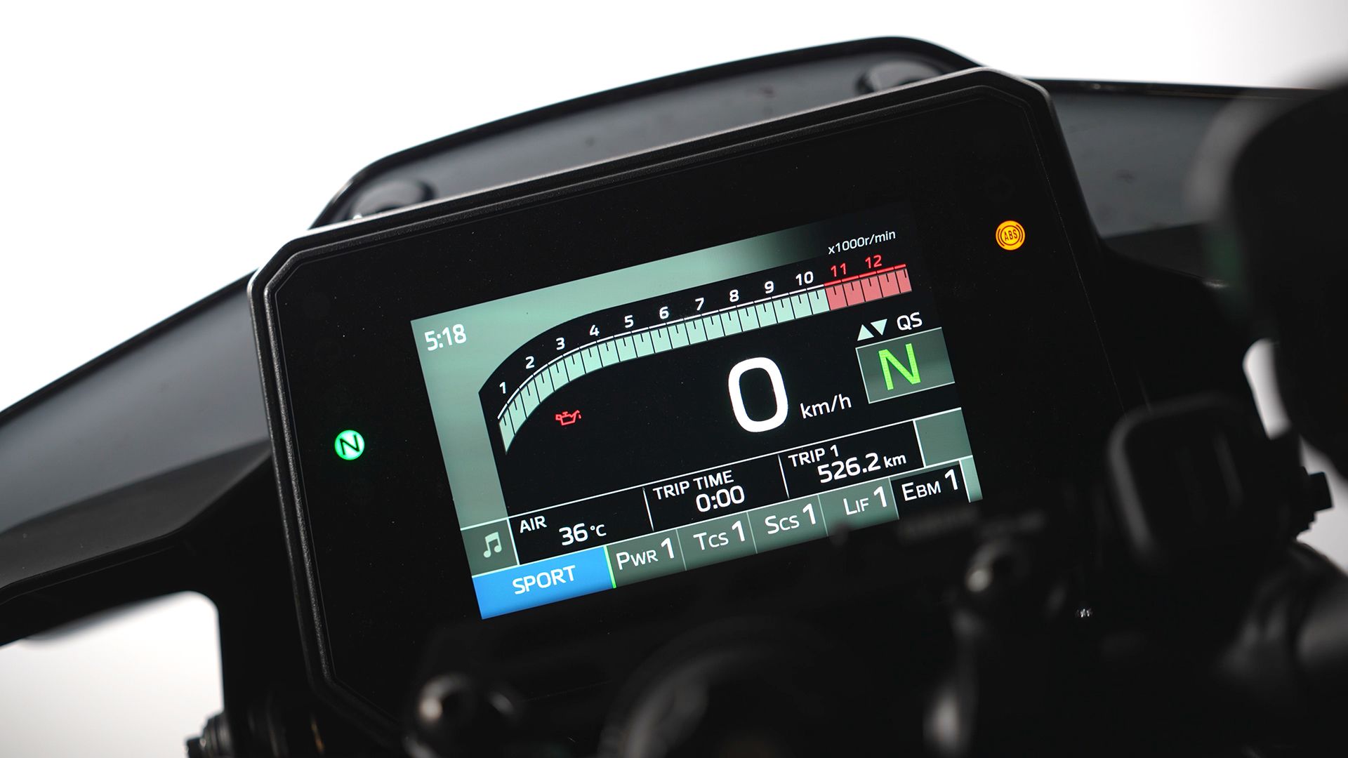 Yamaha MT 09 SP 2026 Detalles pantalla (2)