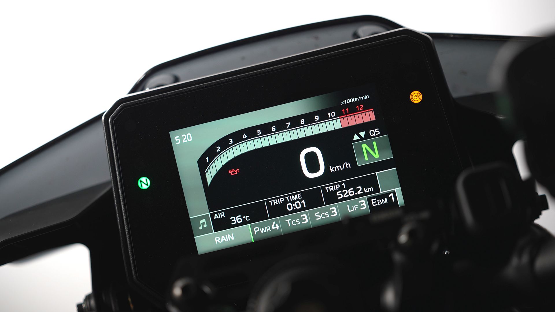 Yamaha MT 09 SP 2026 Detalles pantalla (7)