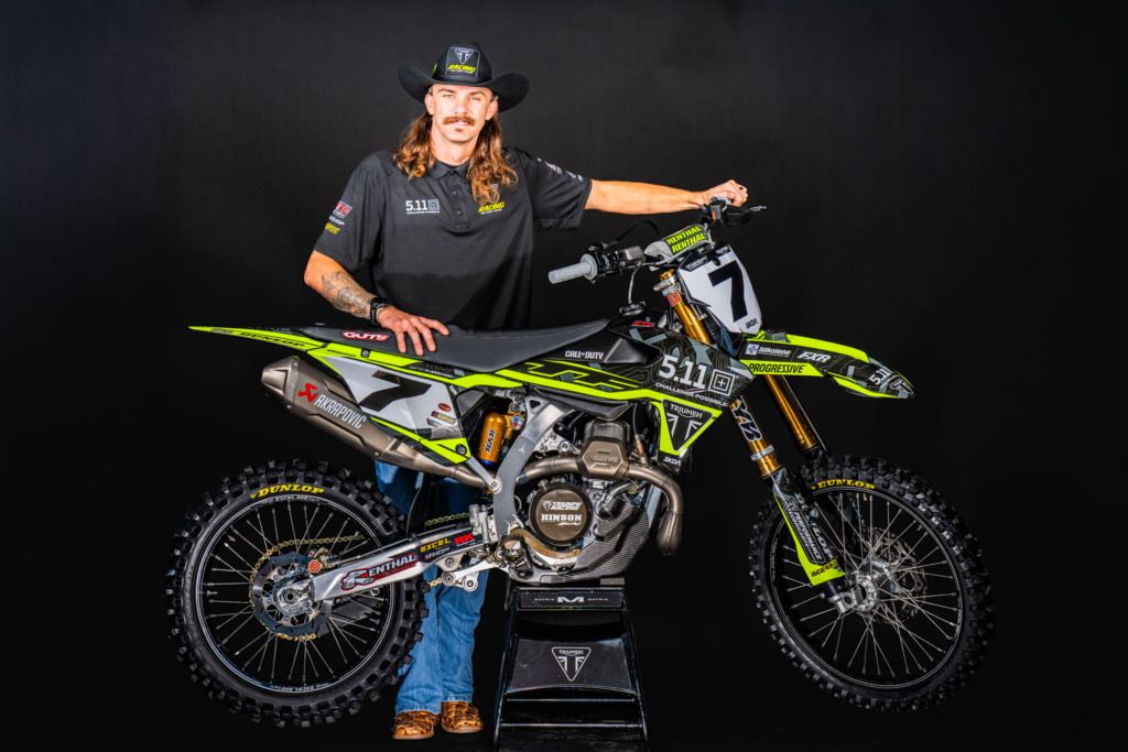 Aaron Plessinger nuevo piloto Triumph Factory en Estados Unidos