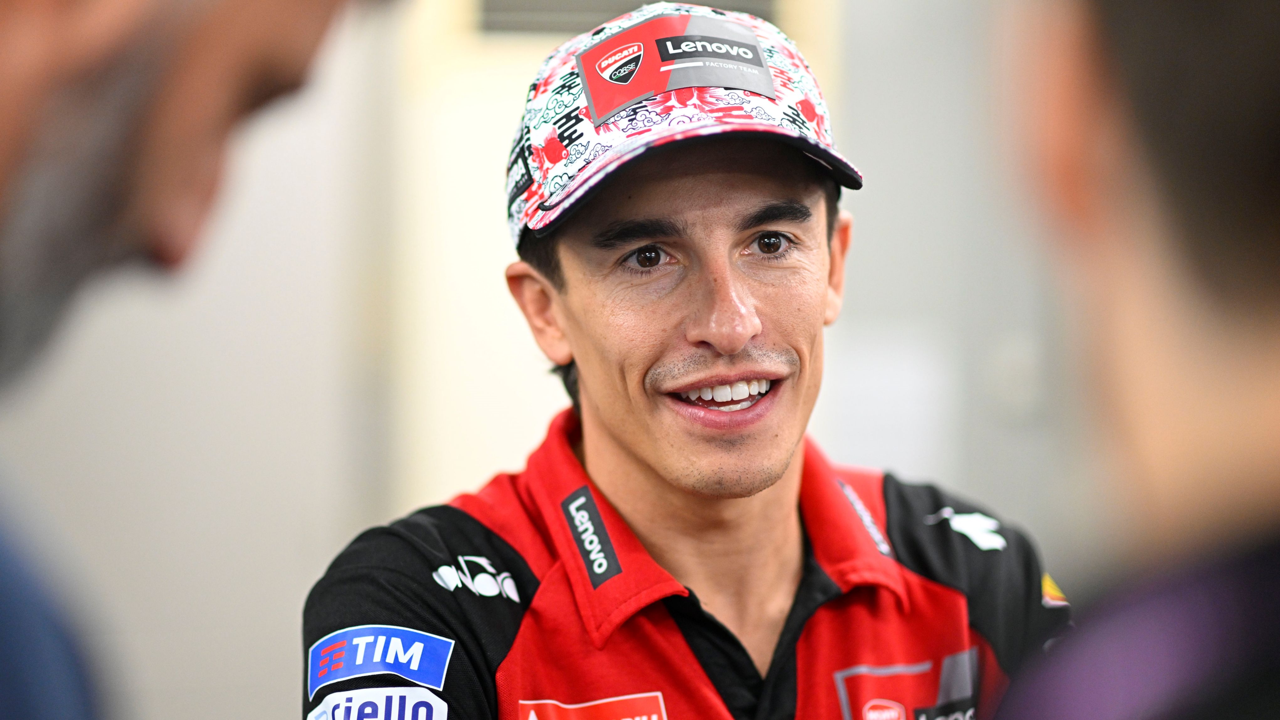 Marc Márquez durante la previa del GP de Japón de MotoGP 2026