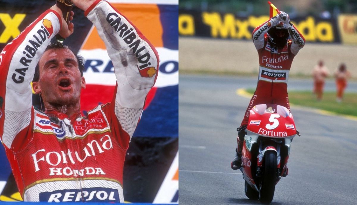 Alberto Puig en Jerez 1995