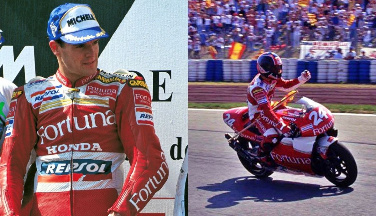 Carlos Checa en Catalunya 1996