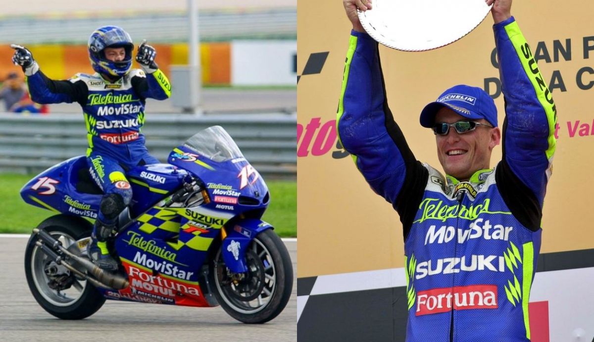 Sete Gibernau en Valencia 2001