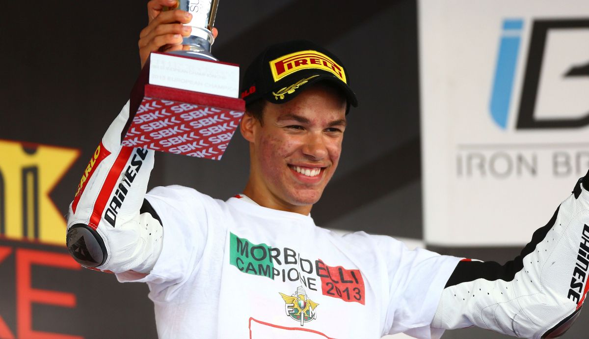 Franco Morbidelli fue campeón de Europa de STK600 en 2013