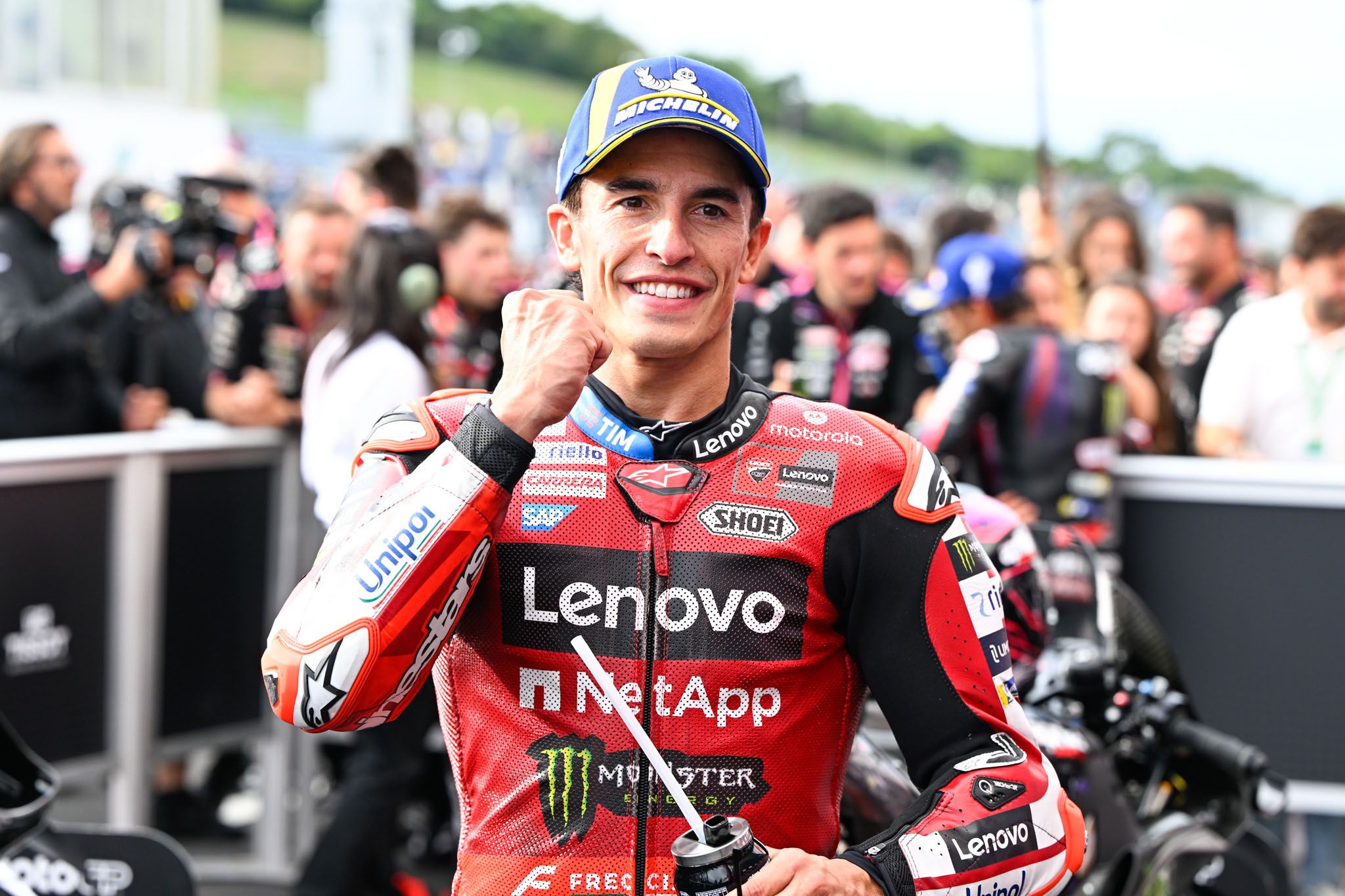 Marc Márquez sobre su brazo: "Viendo los resultados parece que todo va bien, pero sigo trabajando"