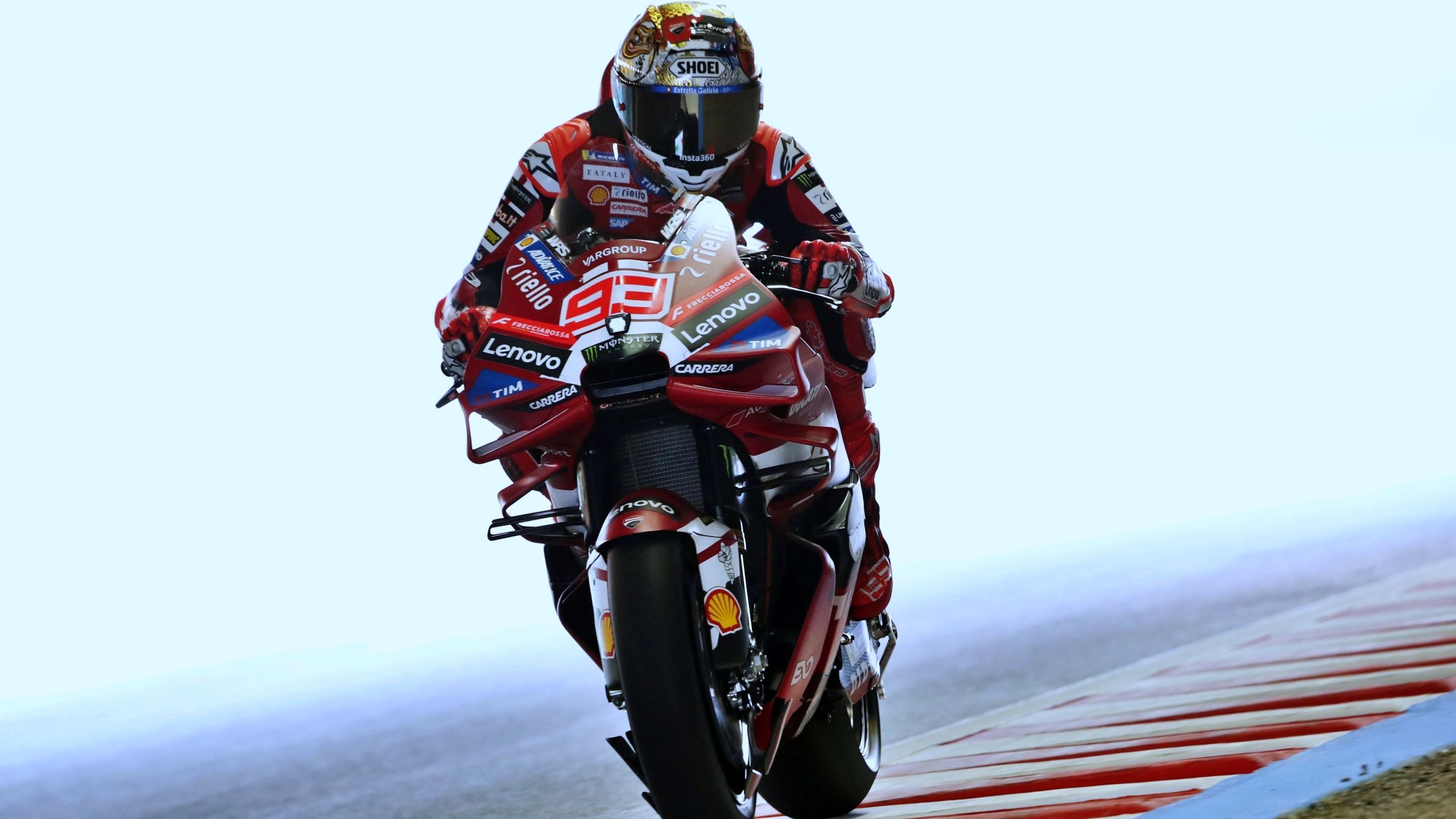 Marc Márquez en el túnel de Motegi durante el GP de Japón 2026