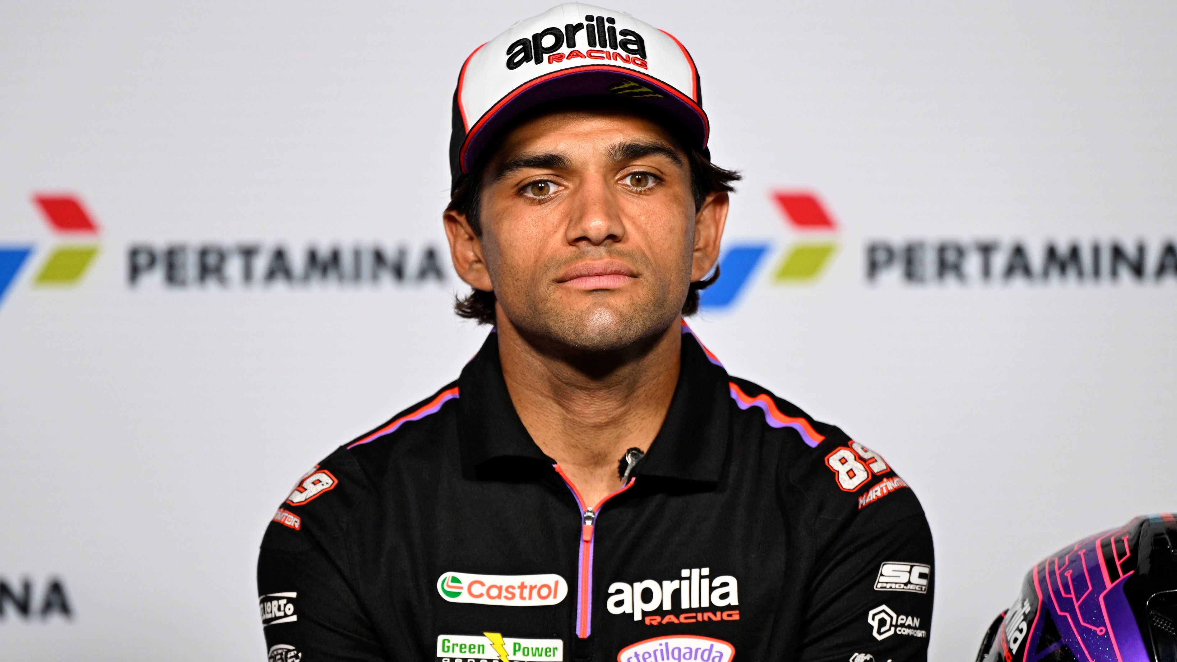 Jorge Martín en la previa del GP de Indonesia de MotoGP 2026 en Mandalika