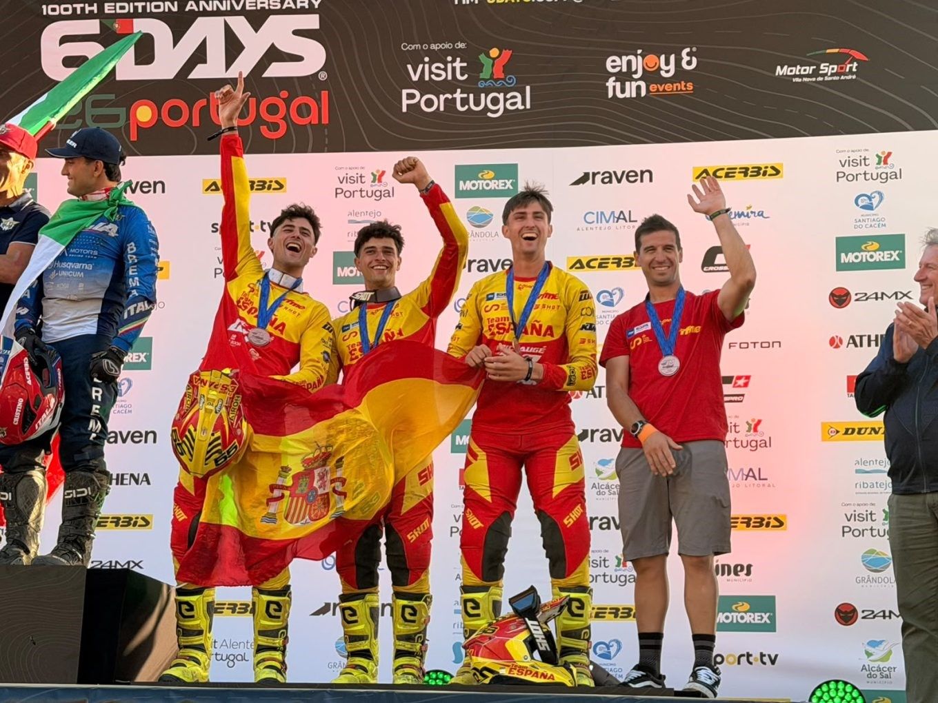 ISDE 2026 Grândola (Portugal): Final, España 3ª  Junior y 5ª en Trofeo. Italia suma el doblete