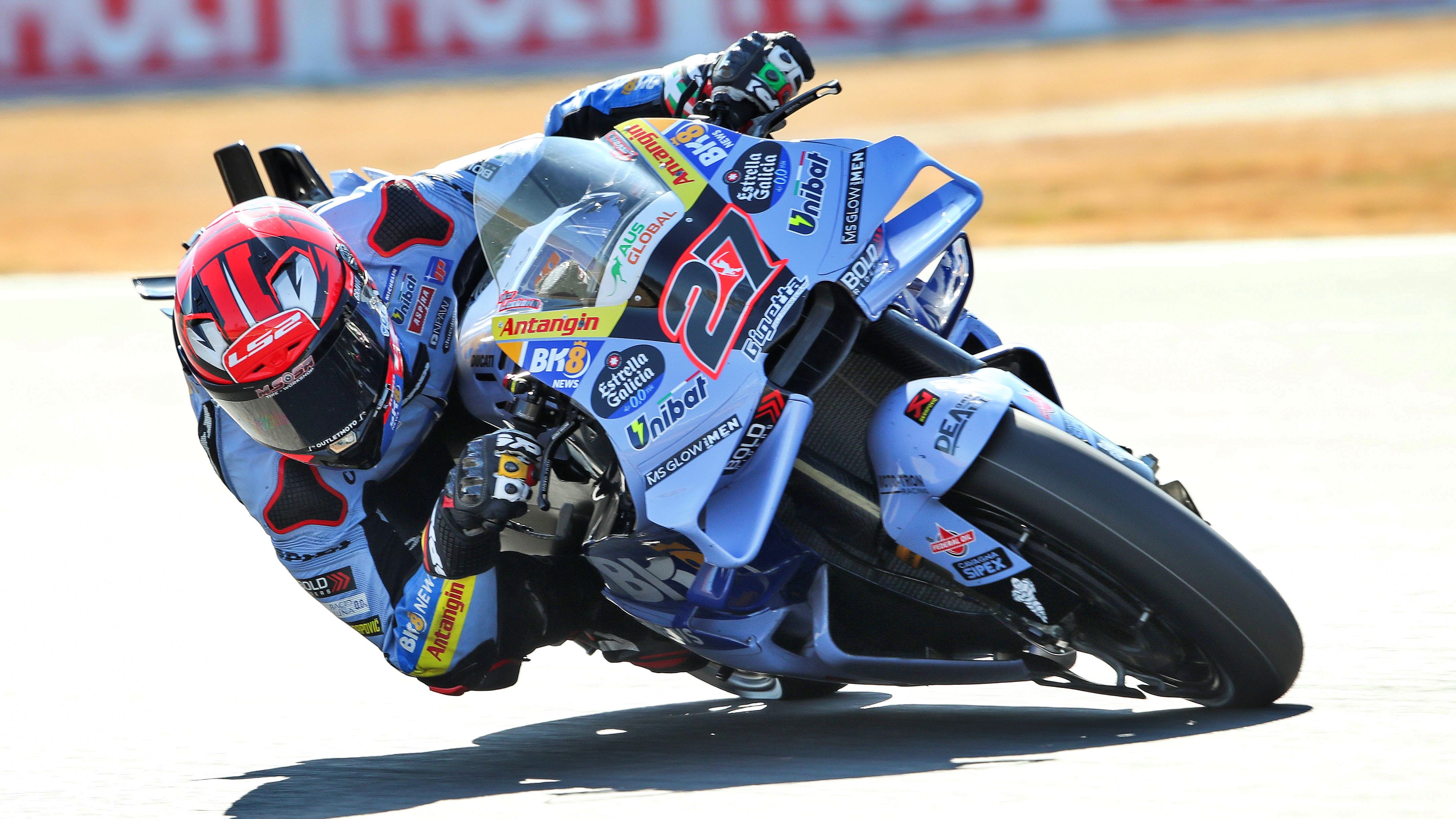 Iker Lecuona ya llevó la Ducati del Gresini en Silverstone
