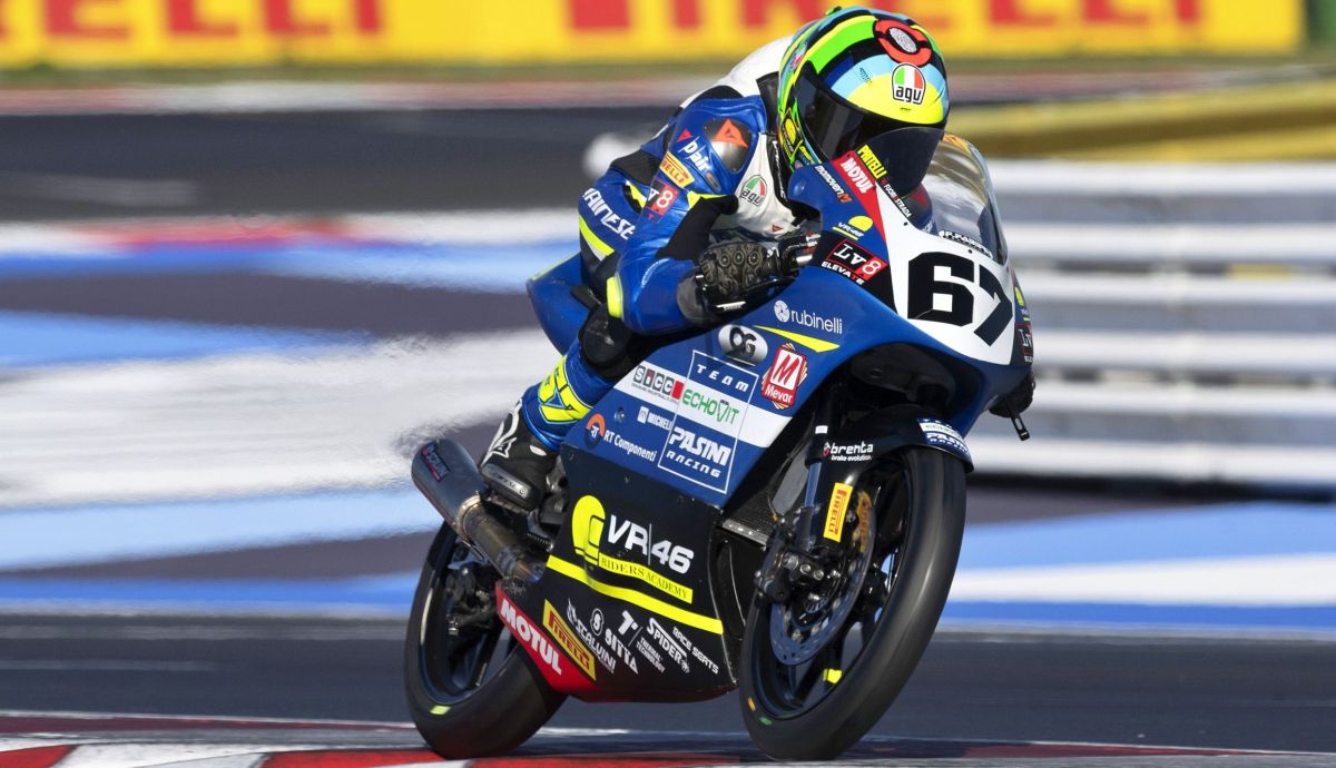 Lorenzo Pritelli ha ganado la última carrera de la Moto4 European Cup 2026