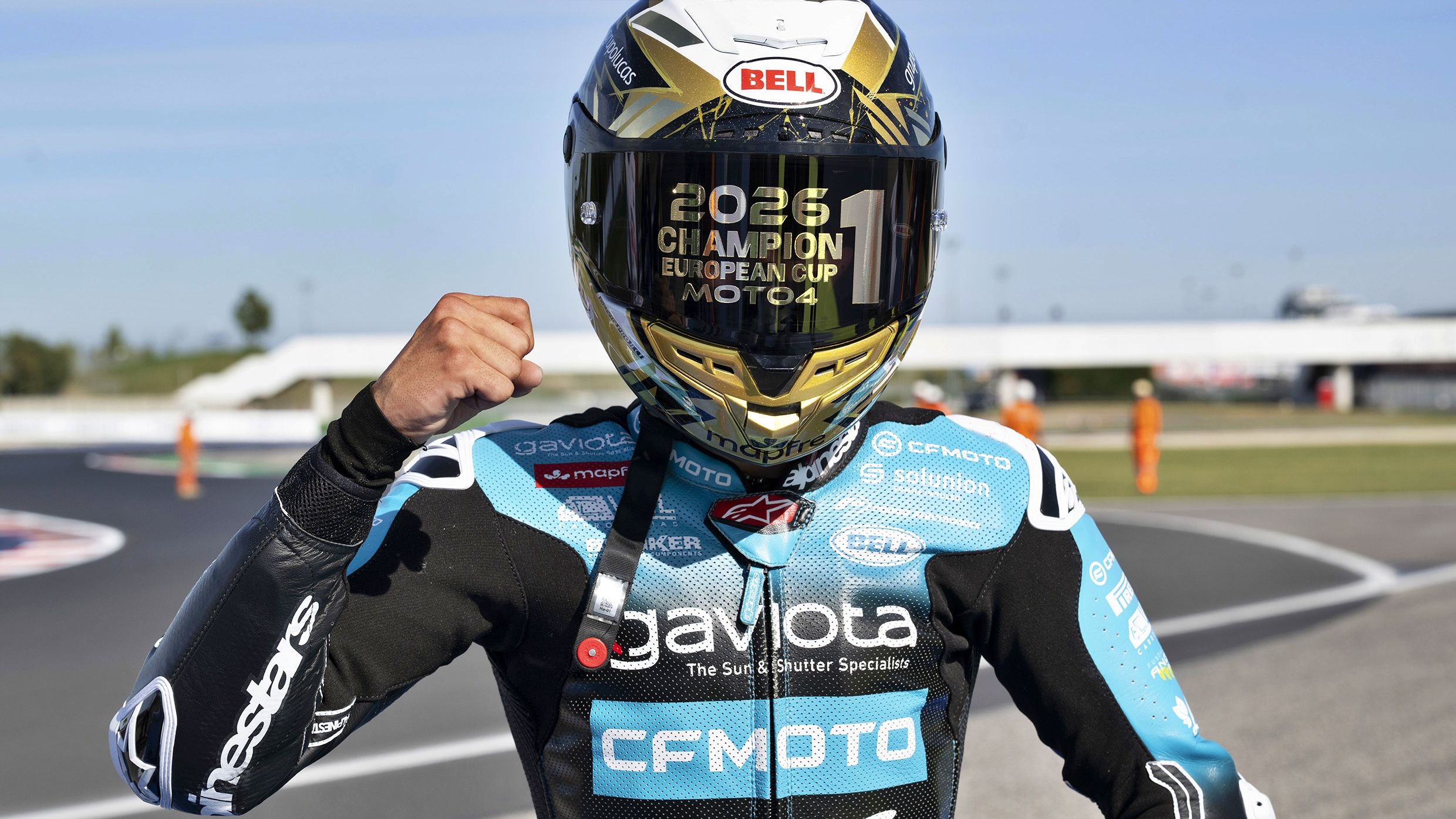 Álvaro Lucas es el campeón de la Moto4 European Cup 2026