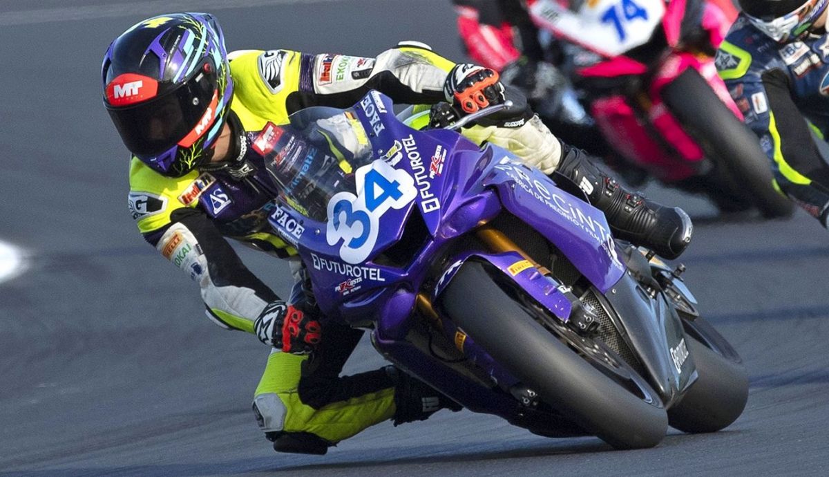 Jacobo Hinojosa se hizo con la victoria en Misano