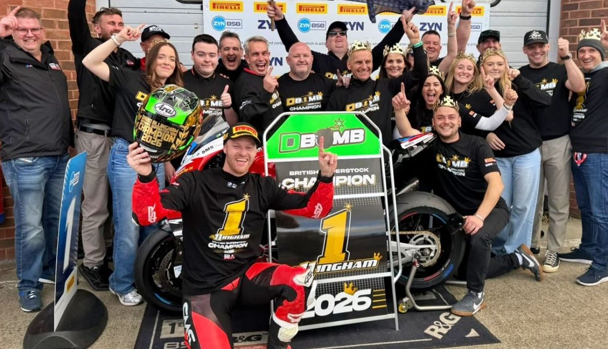 David Allingham es el campeón del National Superstock del BSB 2026