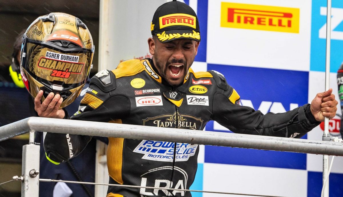 Asher Durham se ha proclamado campeón del British Sportbike 2026