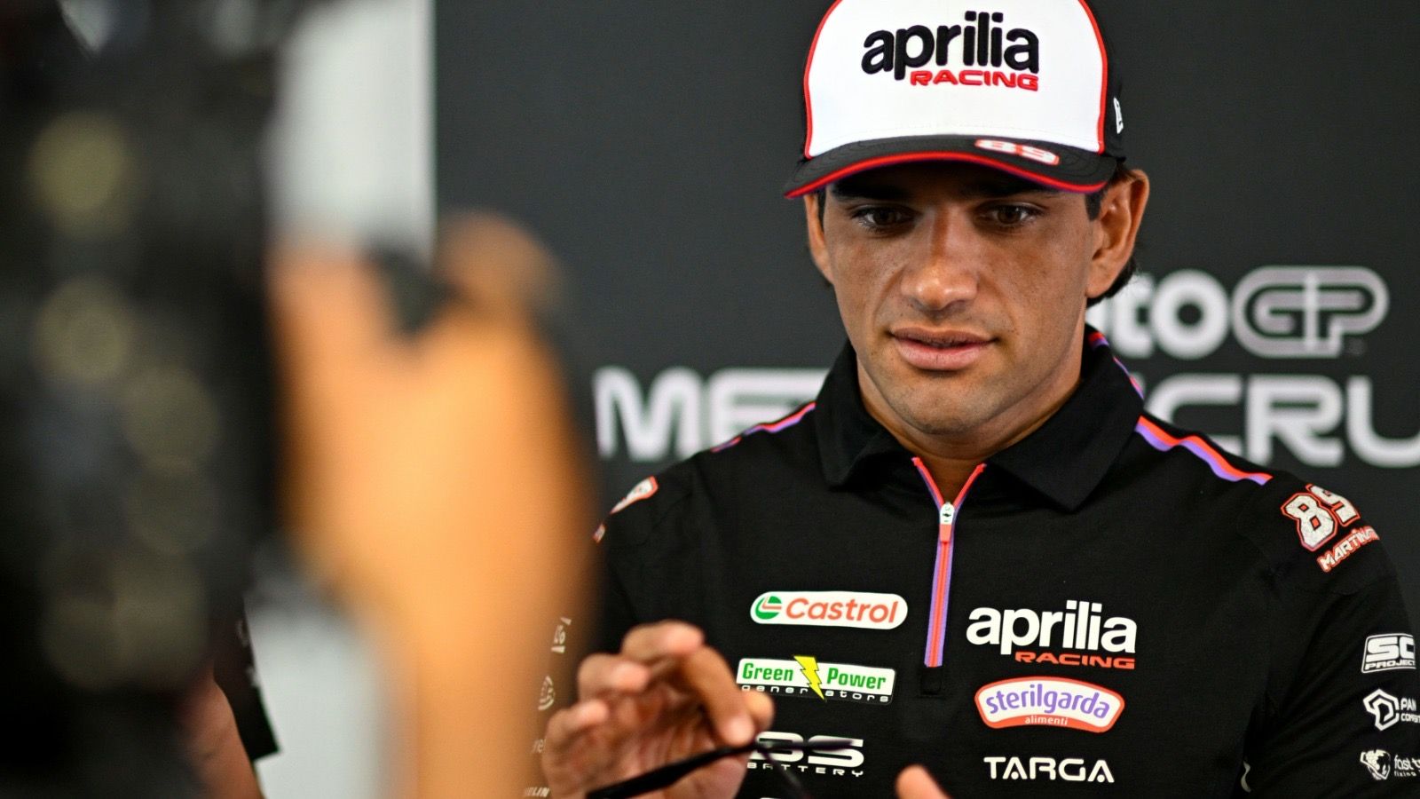 Jorge Martín en la previa del GP de Australia de MotoGP 2026