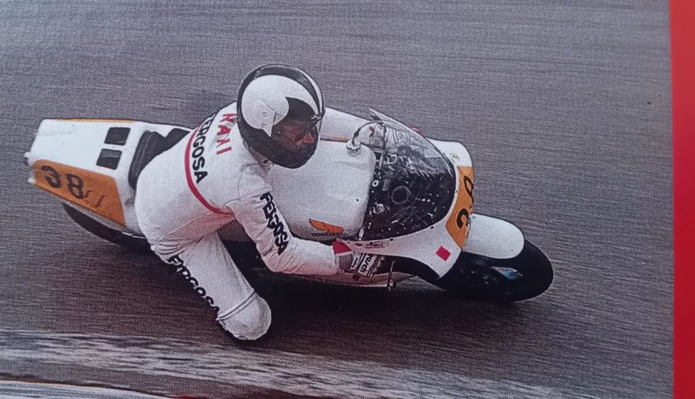 Nani en su época en el Mundial de 500.
