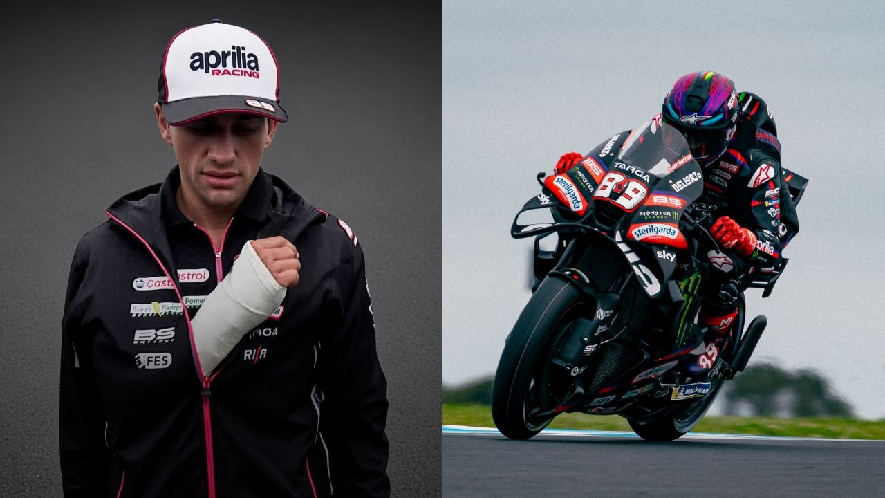 Jorge Martín podría correr en Sepang tras fracturarse el radio derecho en Phillip Island