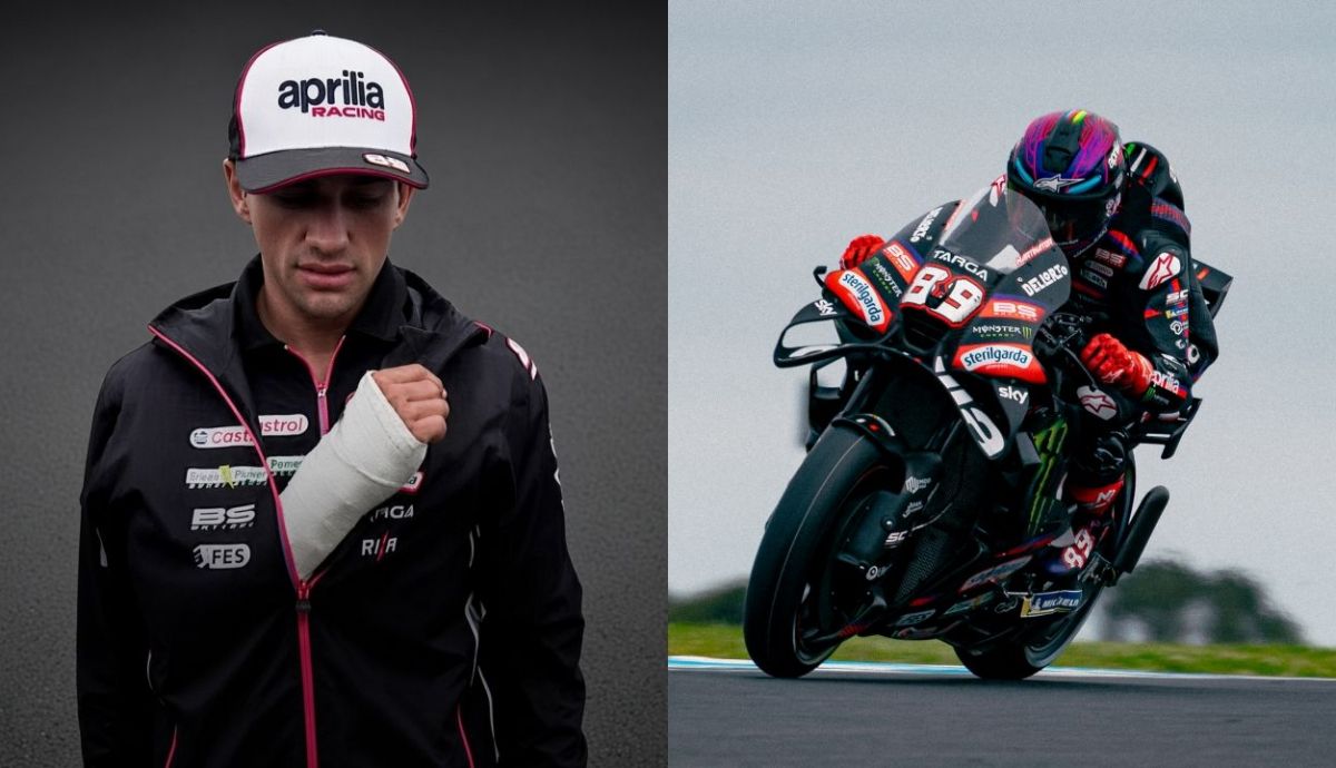 Jorge Martín podría correr en Sepang tras fracturarse el radio derecho en Phillip Island