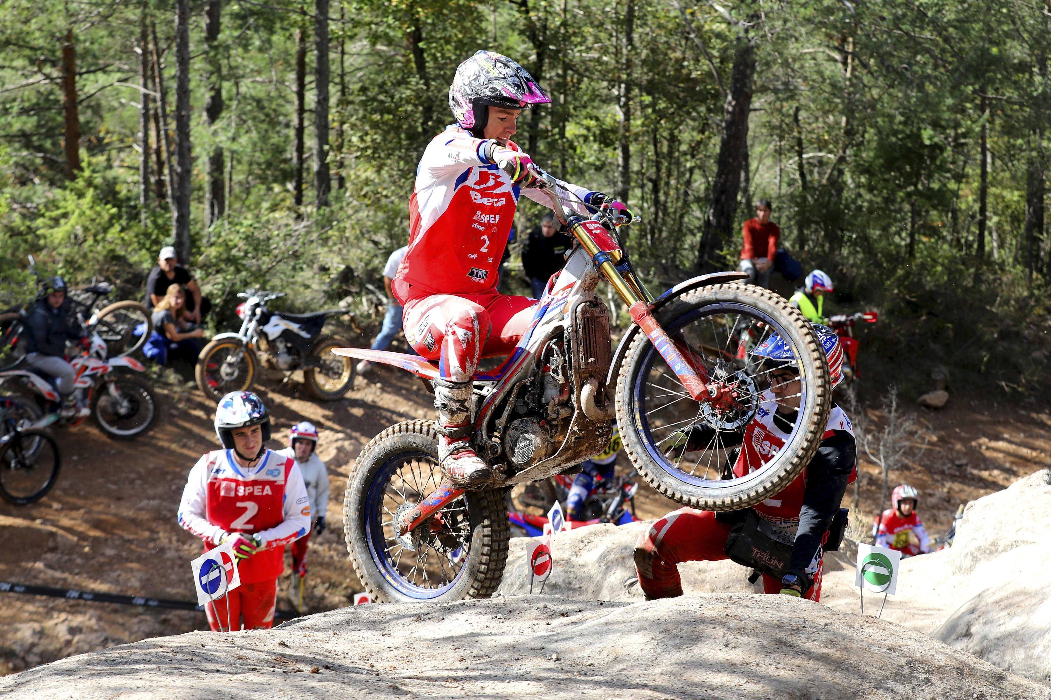 Jaime Busto (Beta) Campeón de España de trial TR1, Oriol Noguera es el campeón de TR2 
